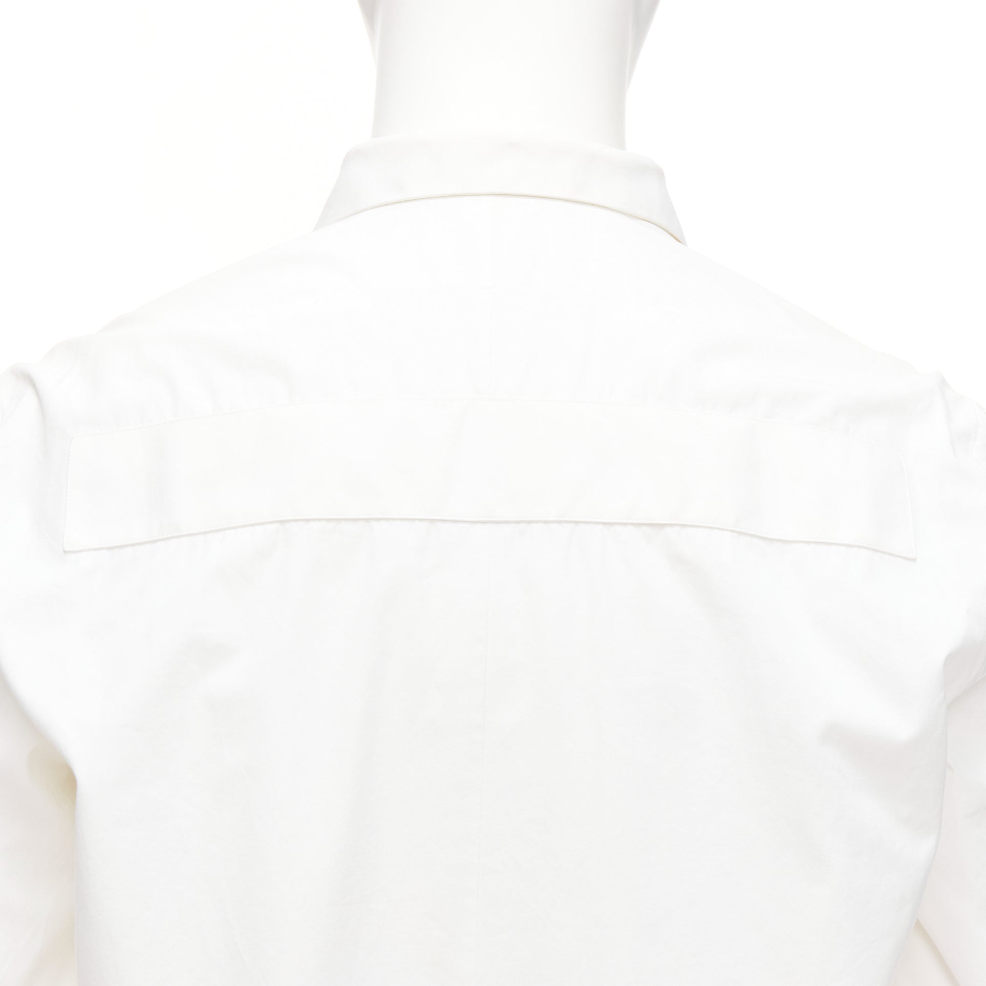 Givenchy White Band Applique Shirt - Detail 1