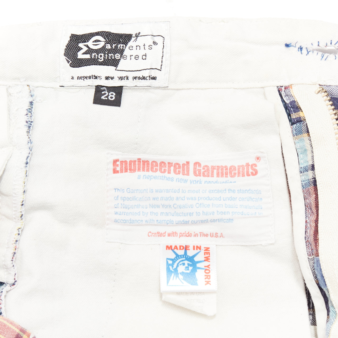 Engineered Garments Distressed Denim Shorts - Image 10