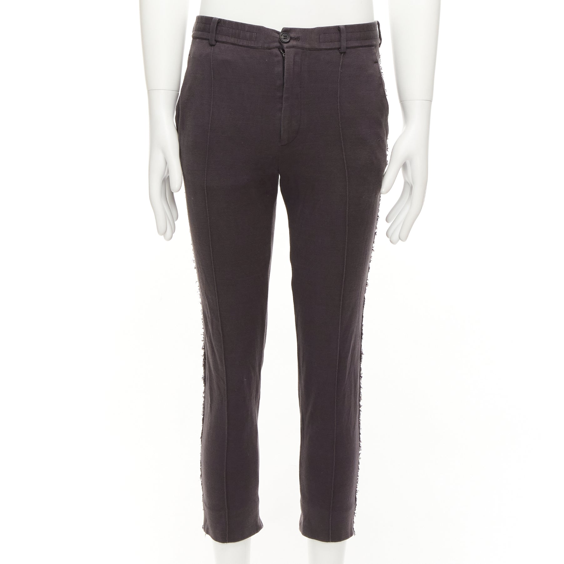 Lanvin Distressed Cropped Pants