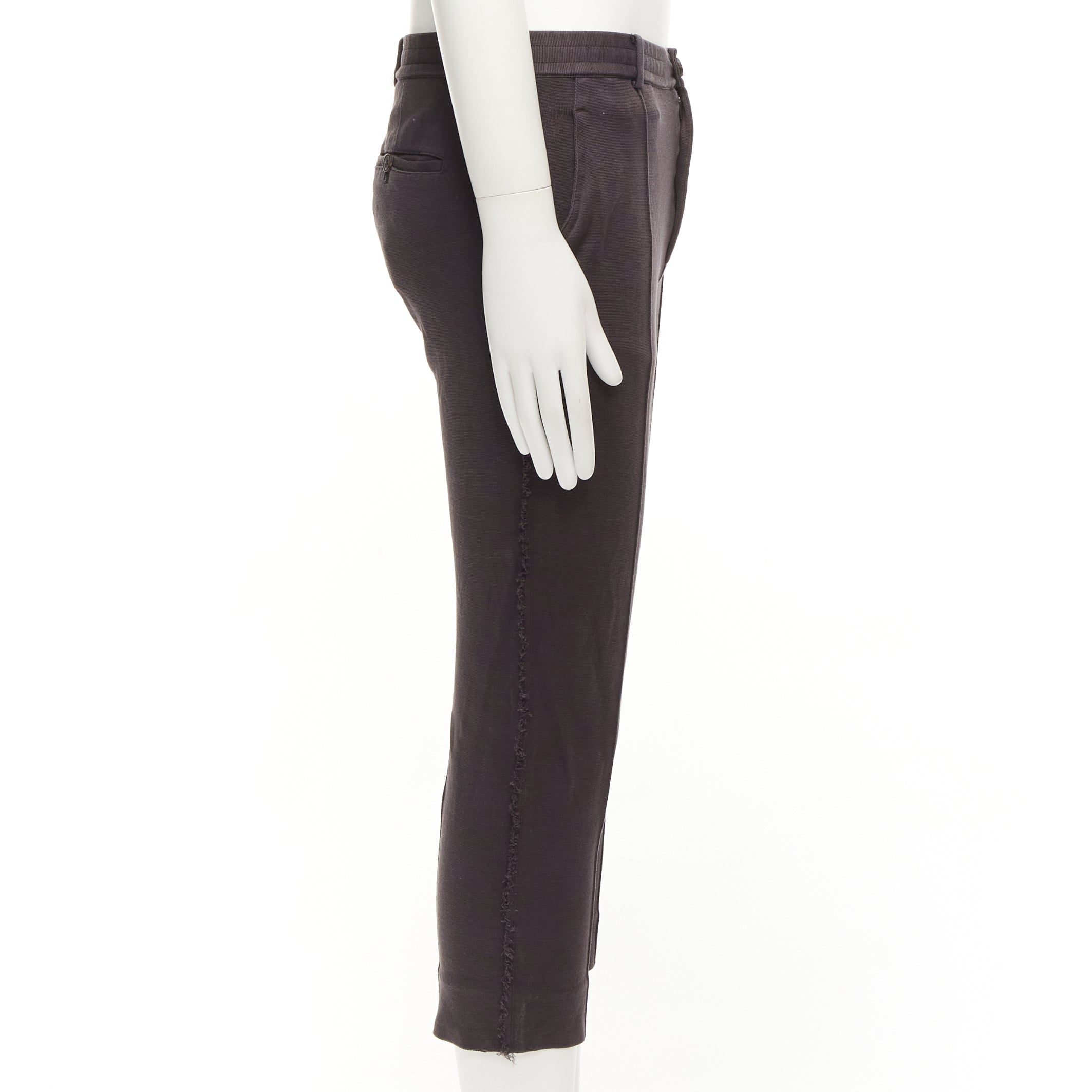 Lanvin Distressed Cropped Pants - 4