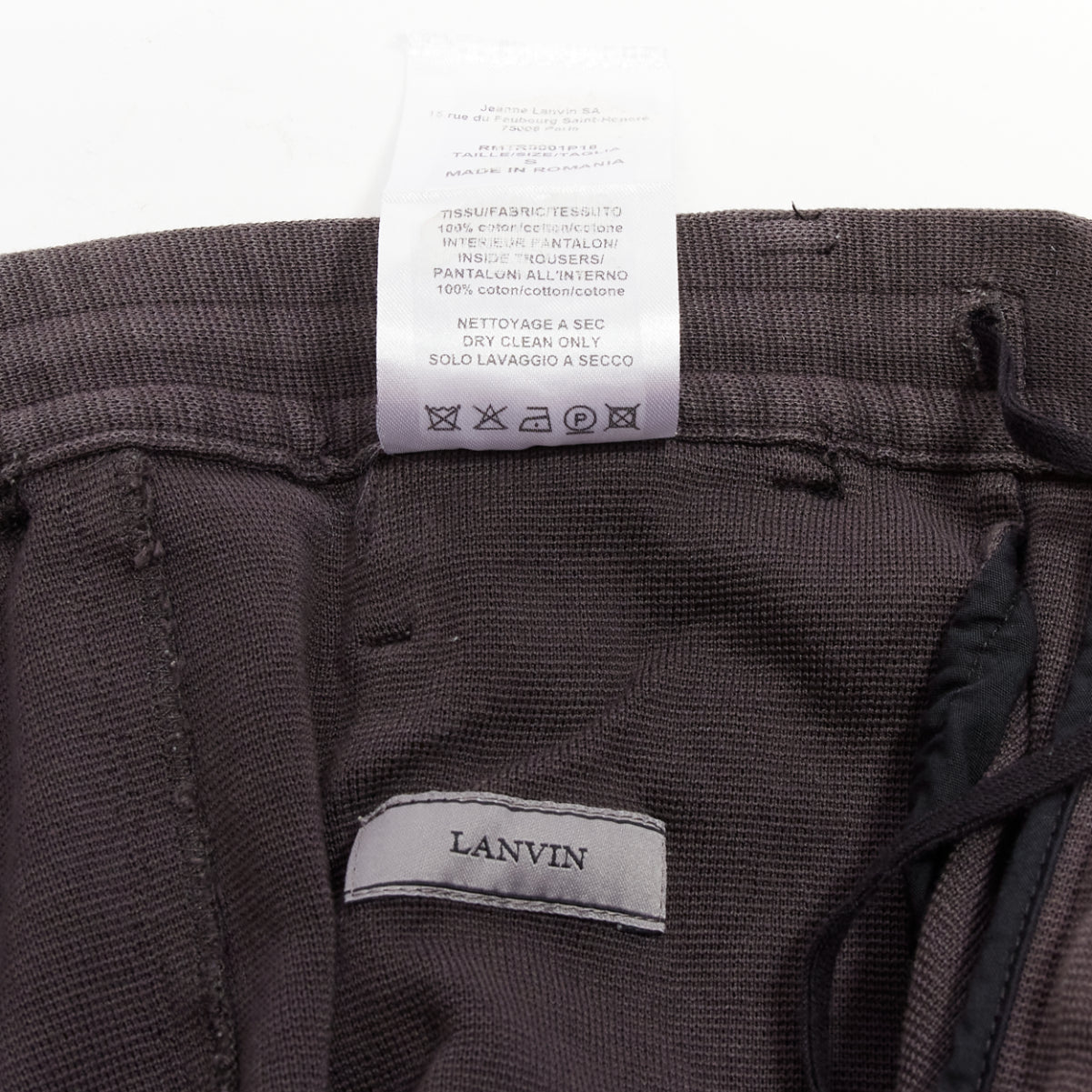 Lanvin Distressed Cropped Pants - Image 10