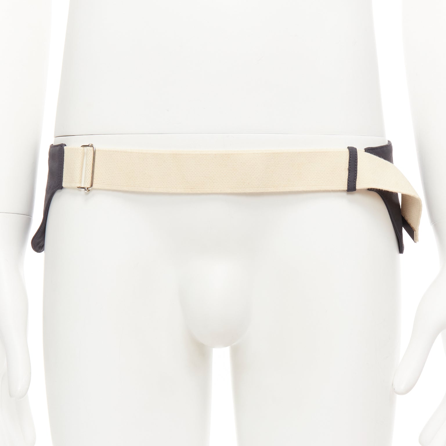 Raf Simons Fabric canvas belt - Back view