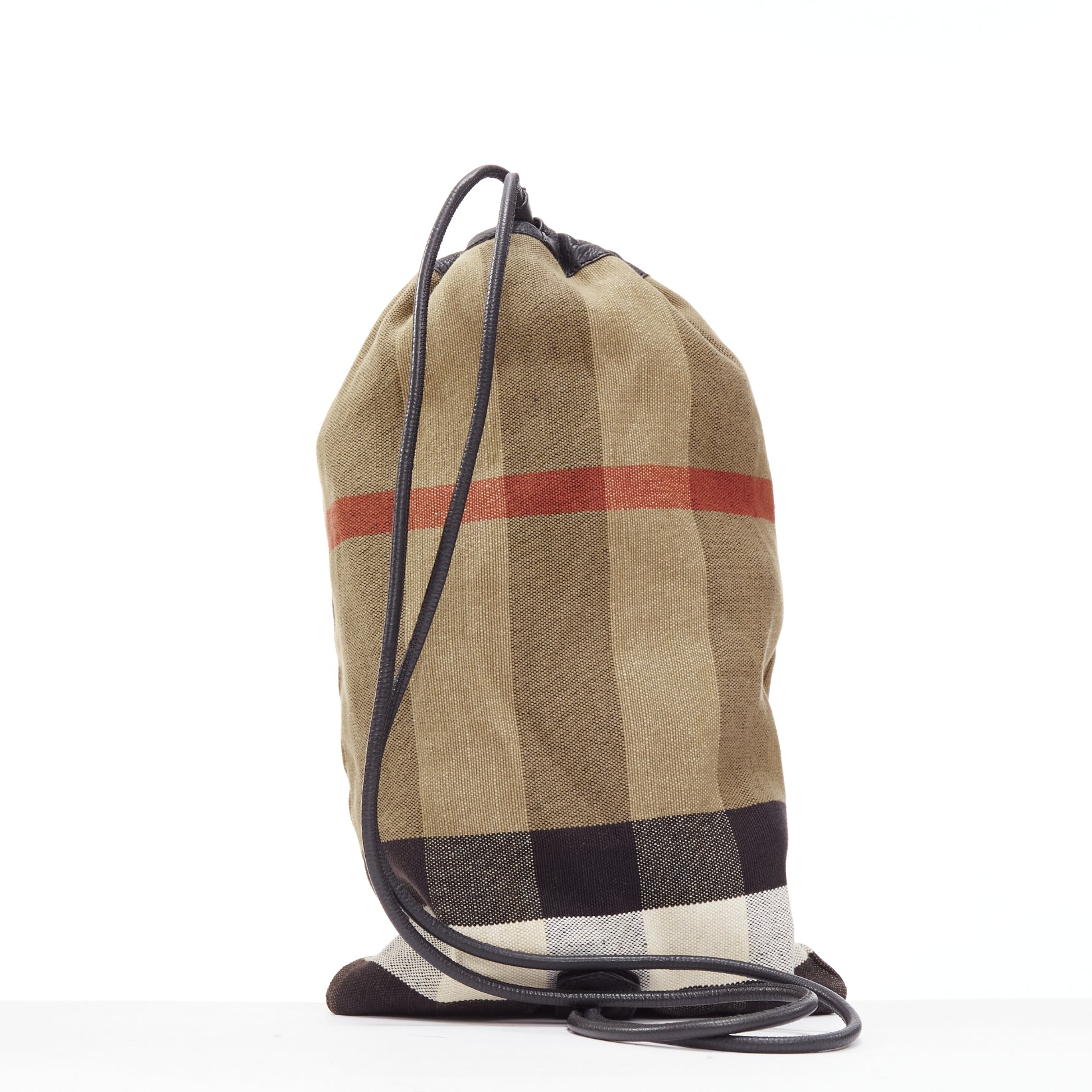 Burberry Cotton sling backpack - Side view