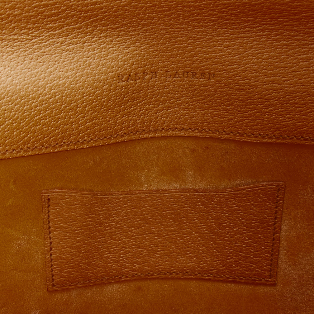 Ralph Lauren Smooth Leather Portfolio Clutch - Image 10