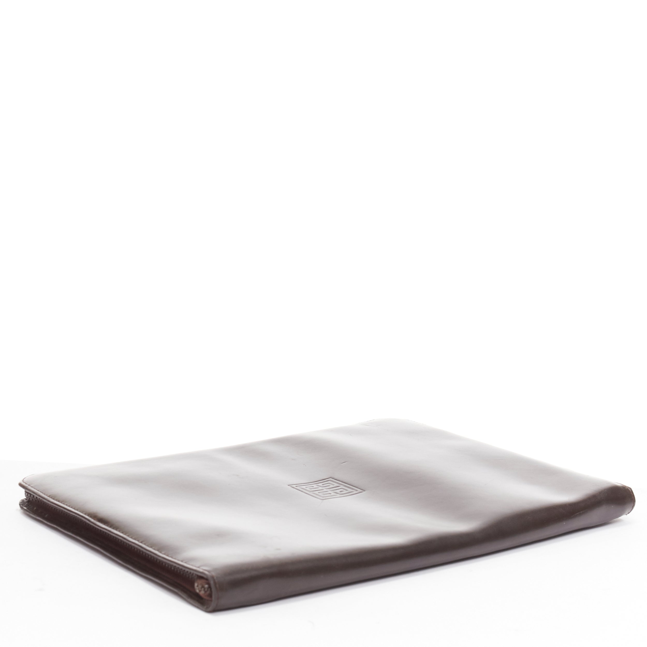 Givenchy Scaled Leather Zip Pouch - Detail 1