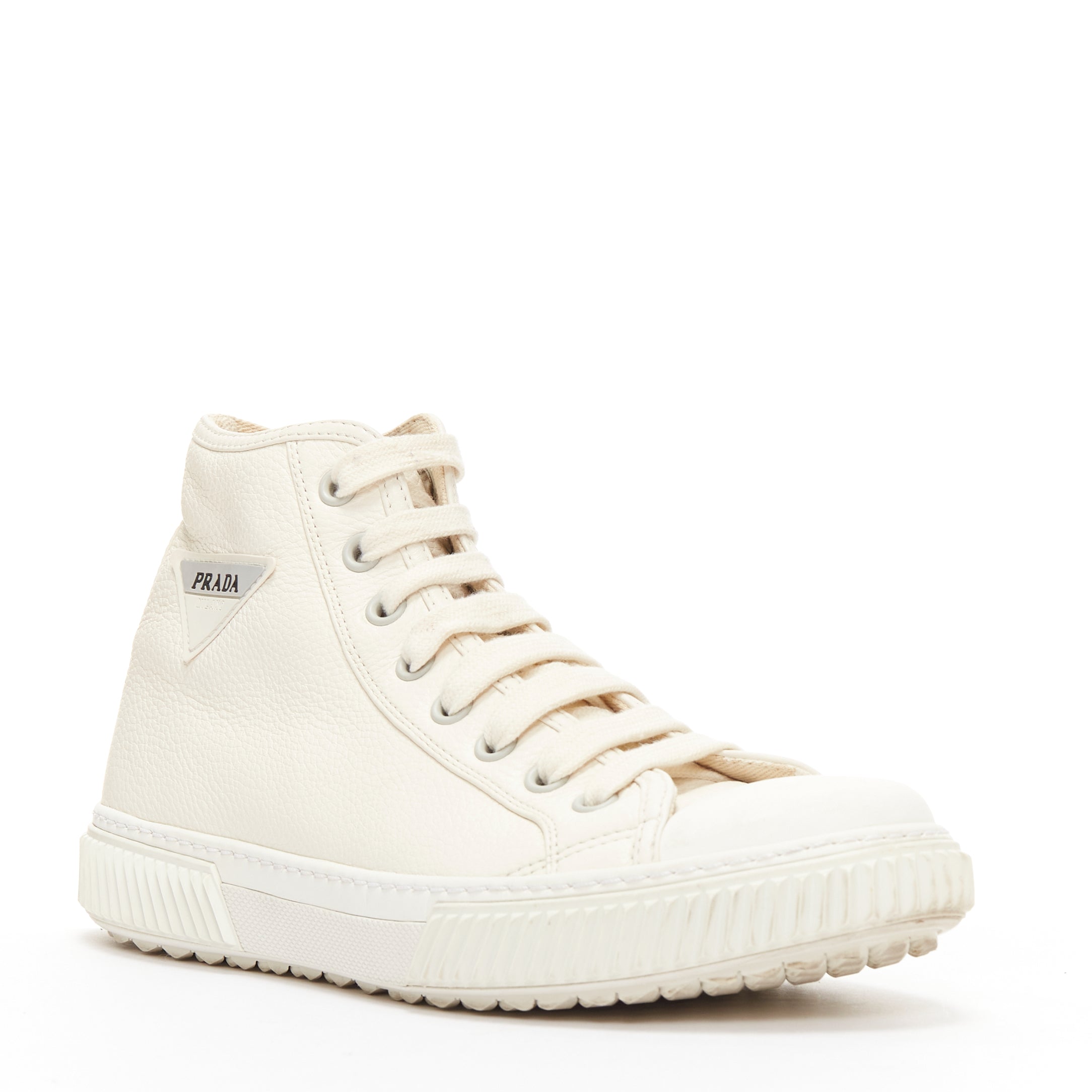 Prada Triangle High Tops - Image 6