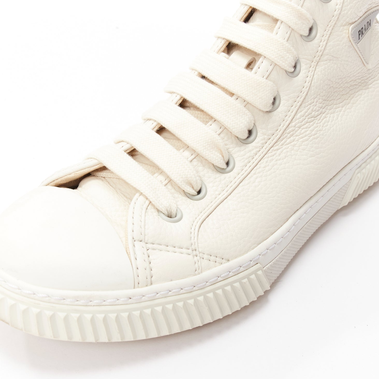 Prada Triangle High Tops - Image 10