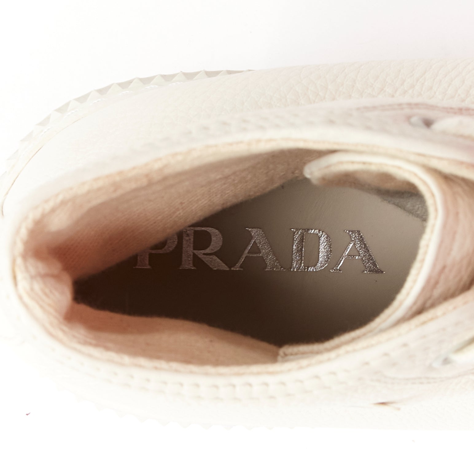 Prada Triangle High Tops - Image 11