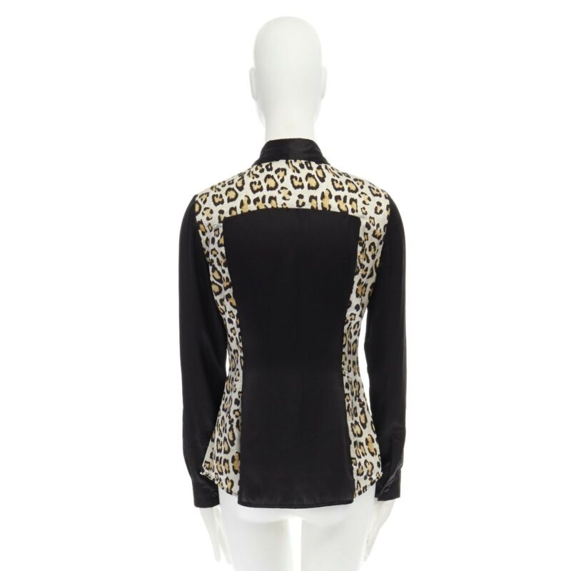 Just Cavalli Leopard Button Shirt - Side view