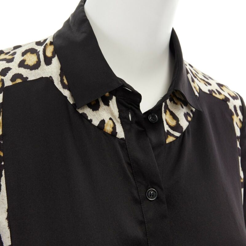 Just Cavalli Leopard Button Shirt - Detail 2