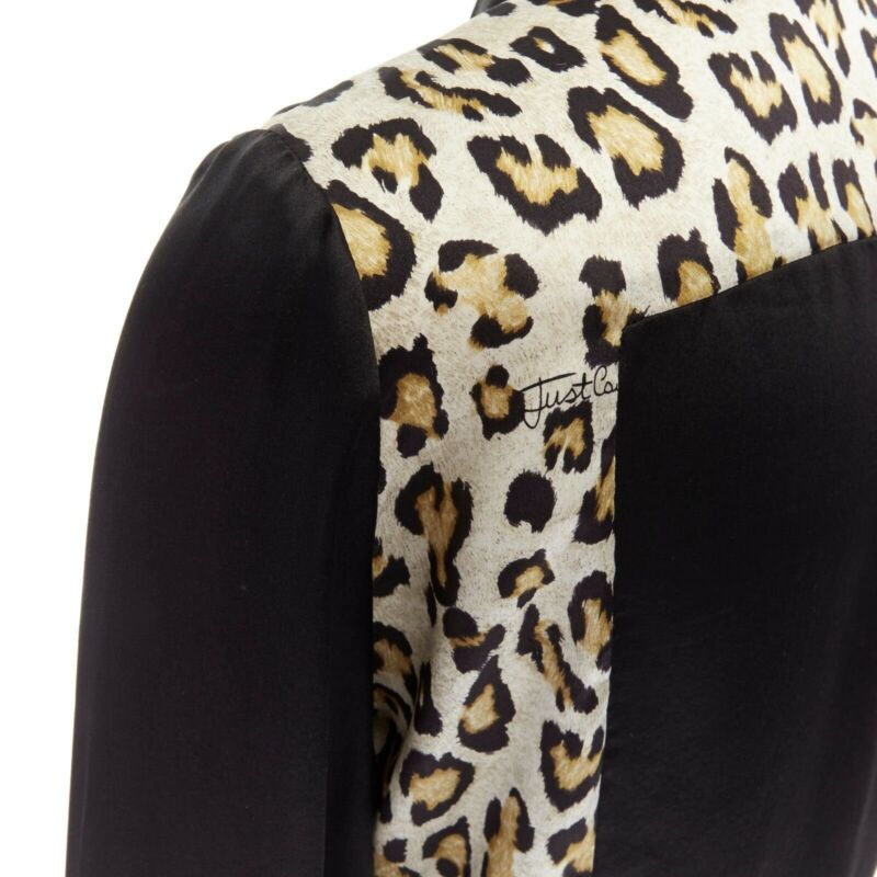 Just Cavalli Leopard Button Shirt - Image 10