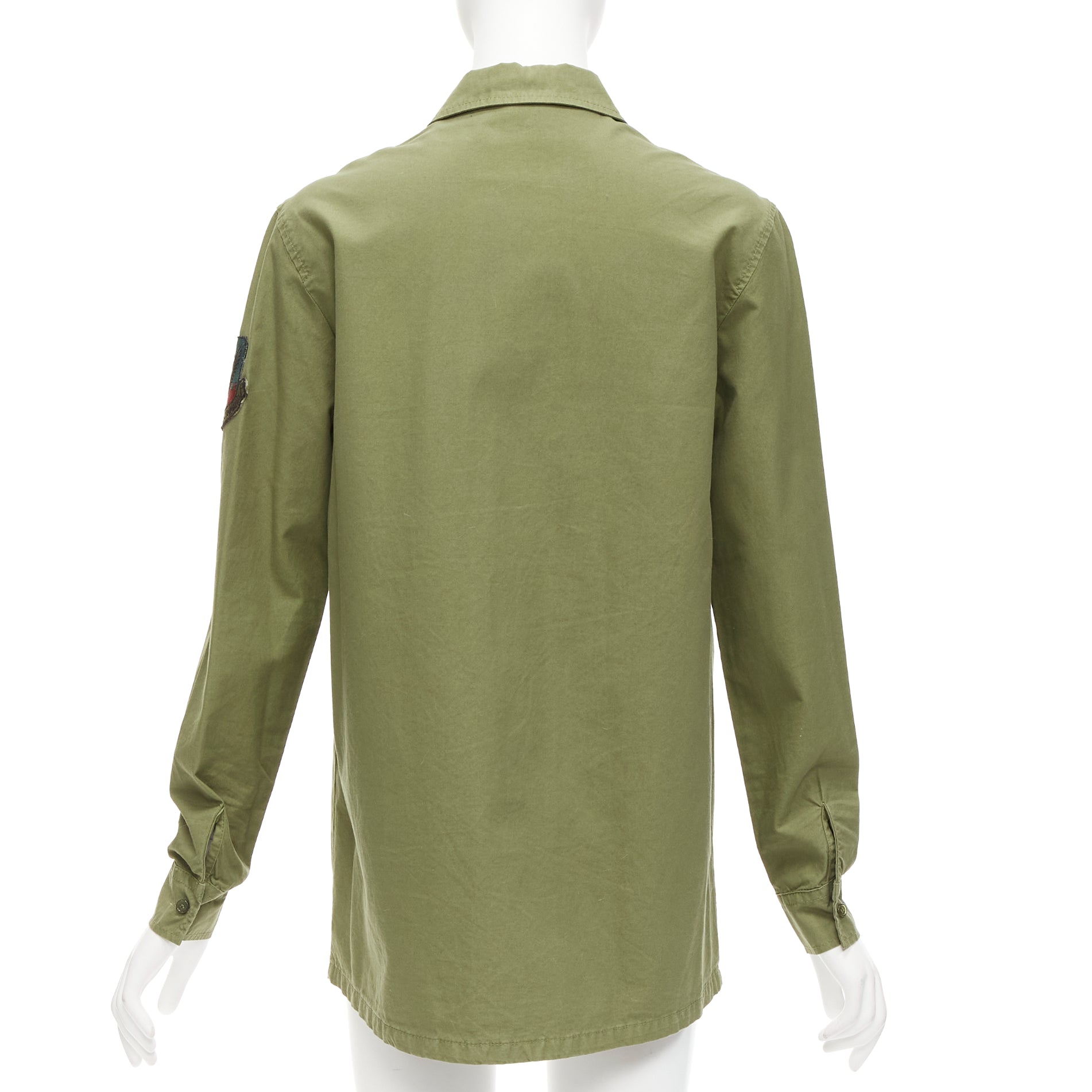 Mr & Mrs Italy Military Safari Shirt - Side view