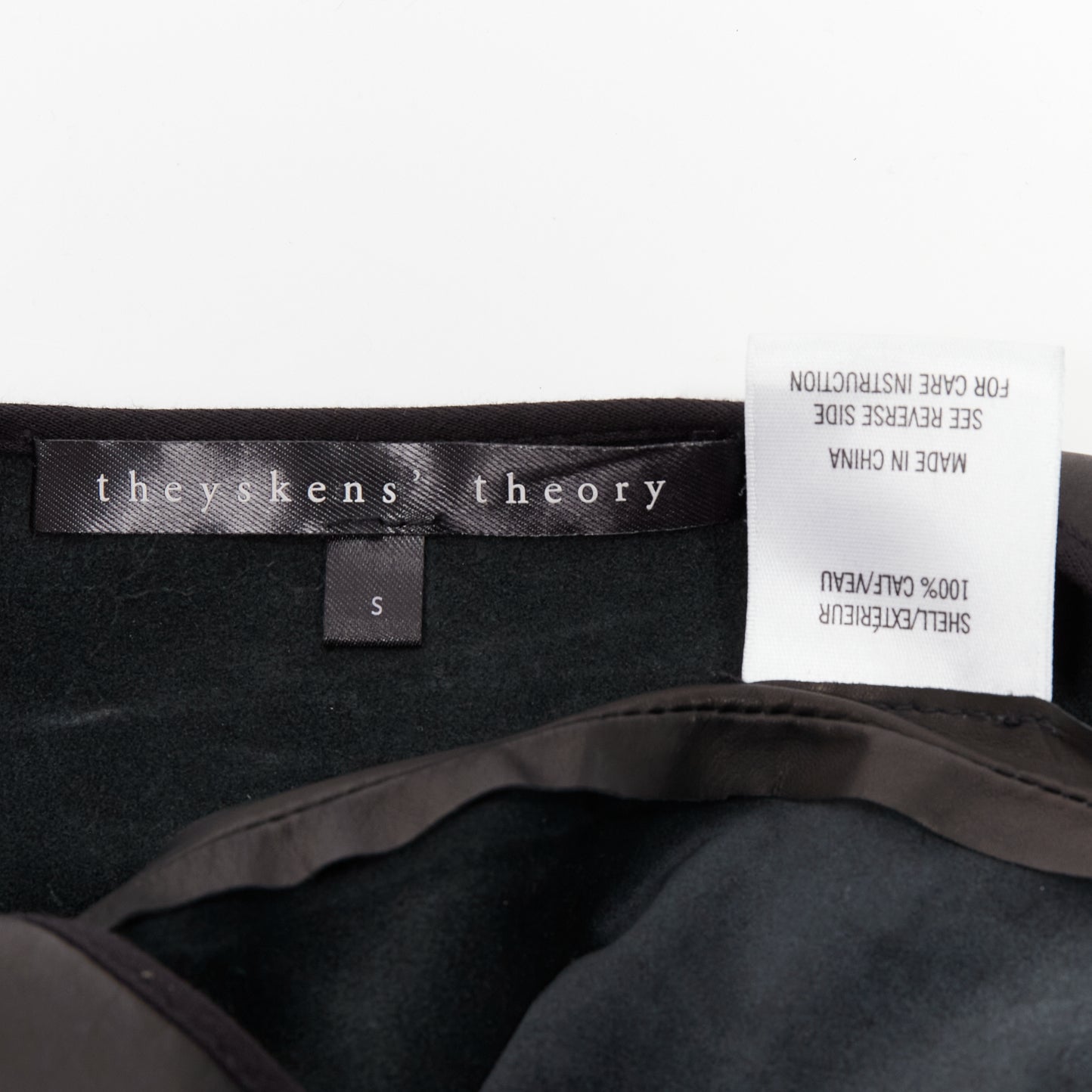 Theory Leather Hi-Low Top - Image 10