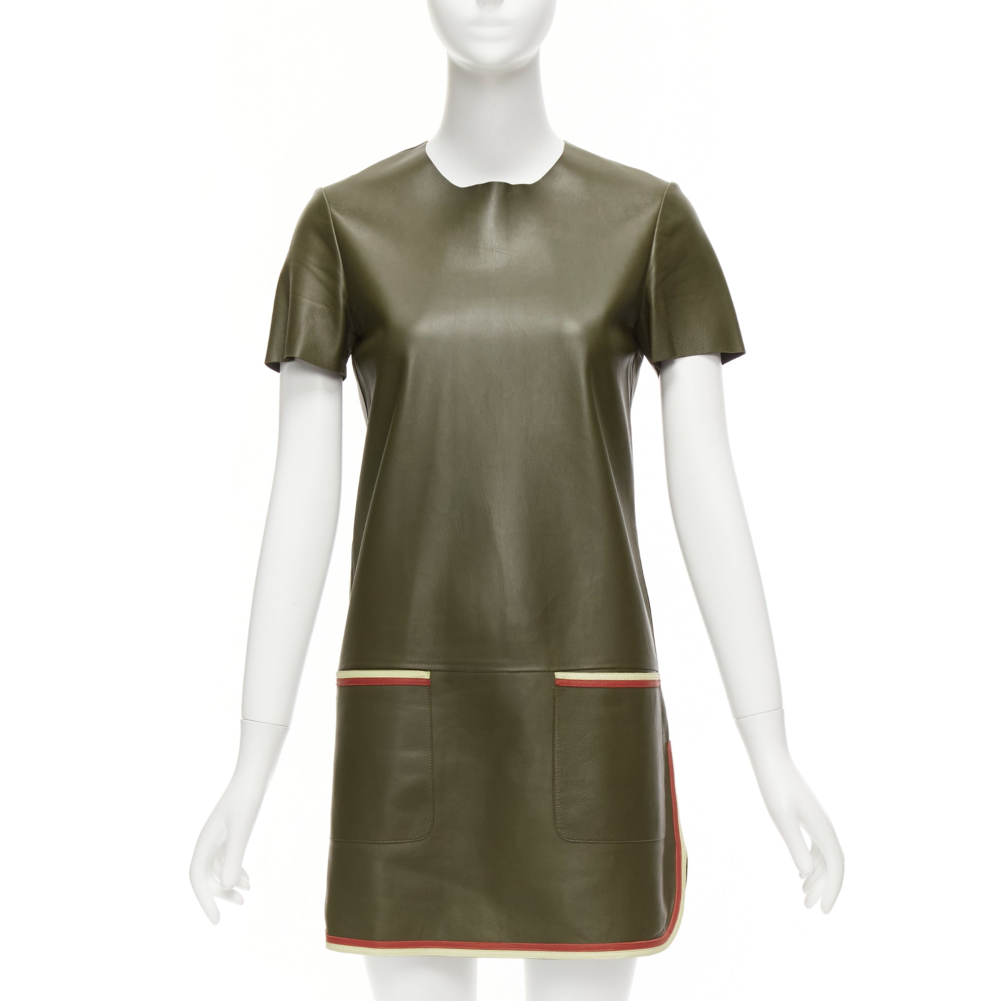 Celine Mod Leather Dress
