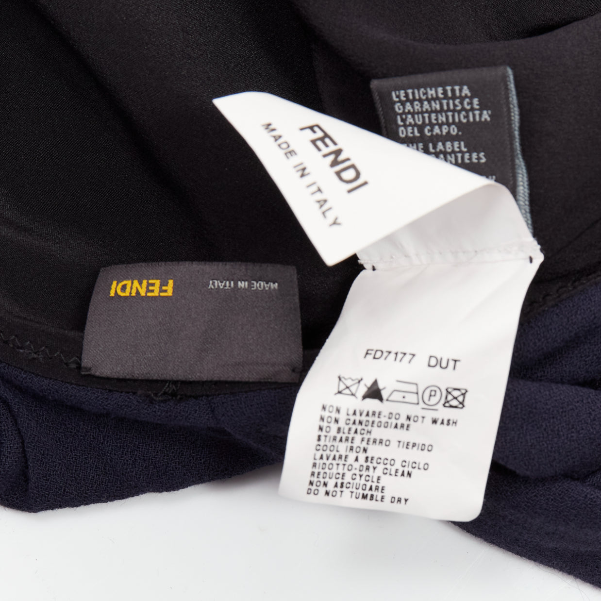 Fendi Pleated Collar Dress - Image 10