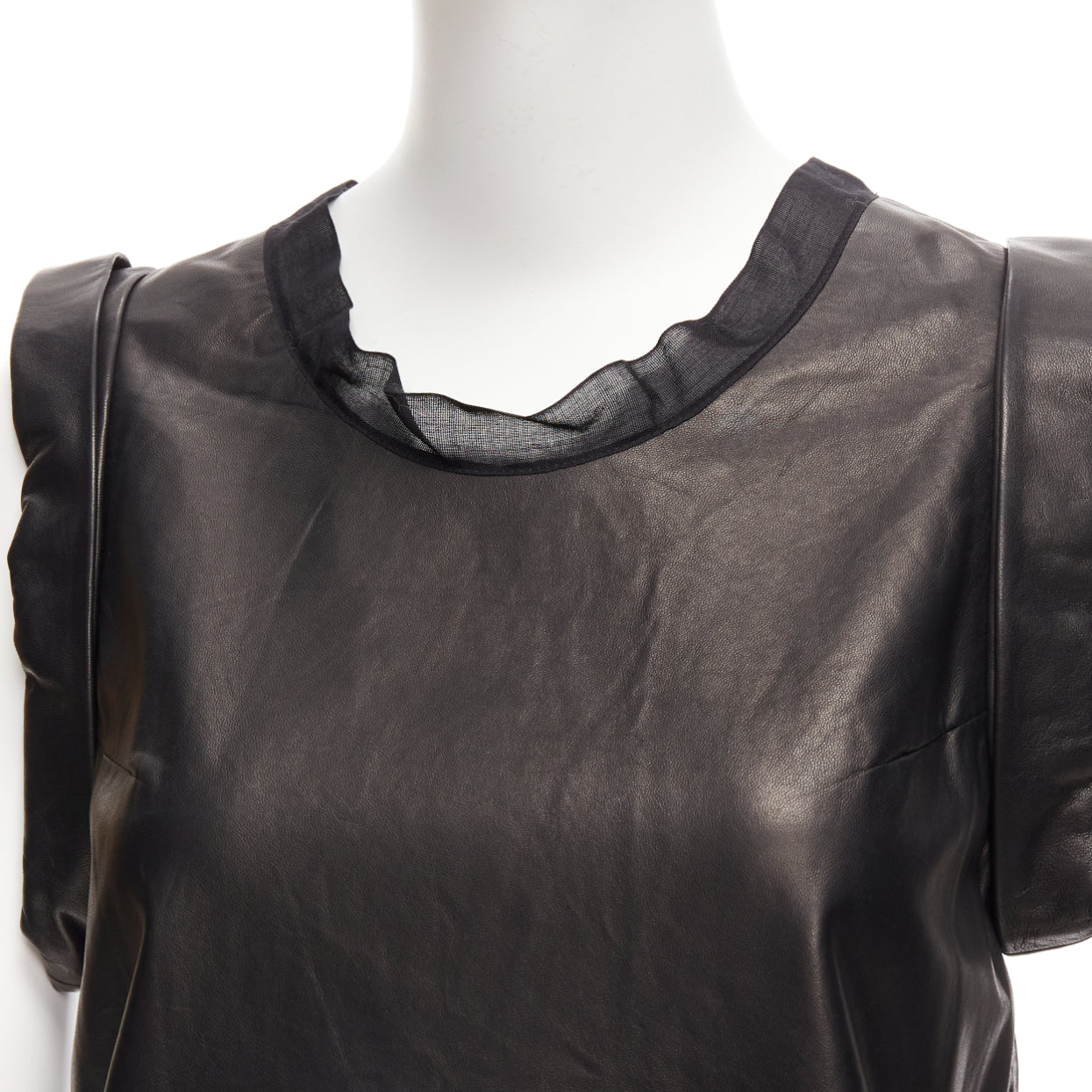 3.1 Phillip Lim Silk Trim Tunic - Back view