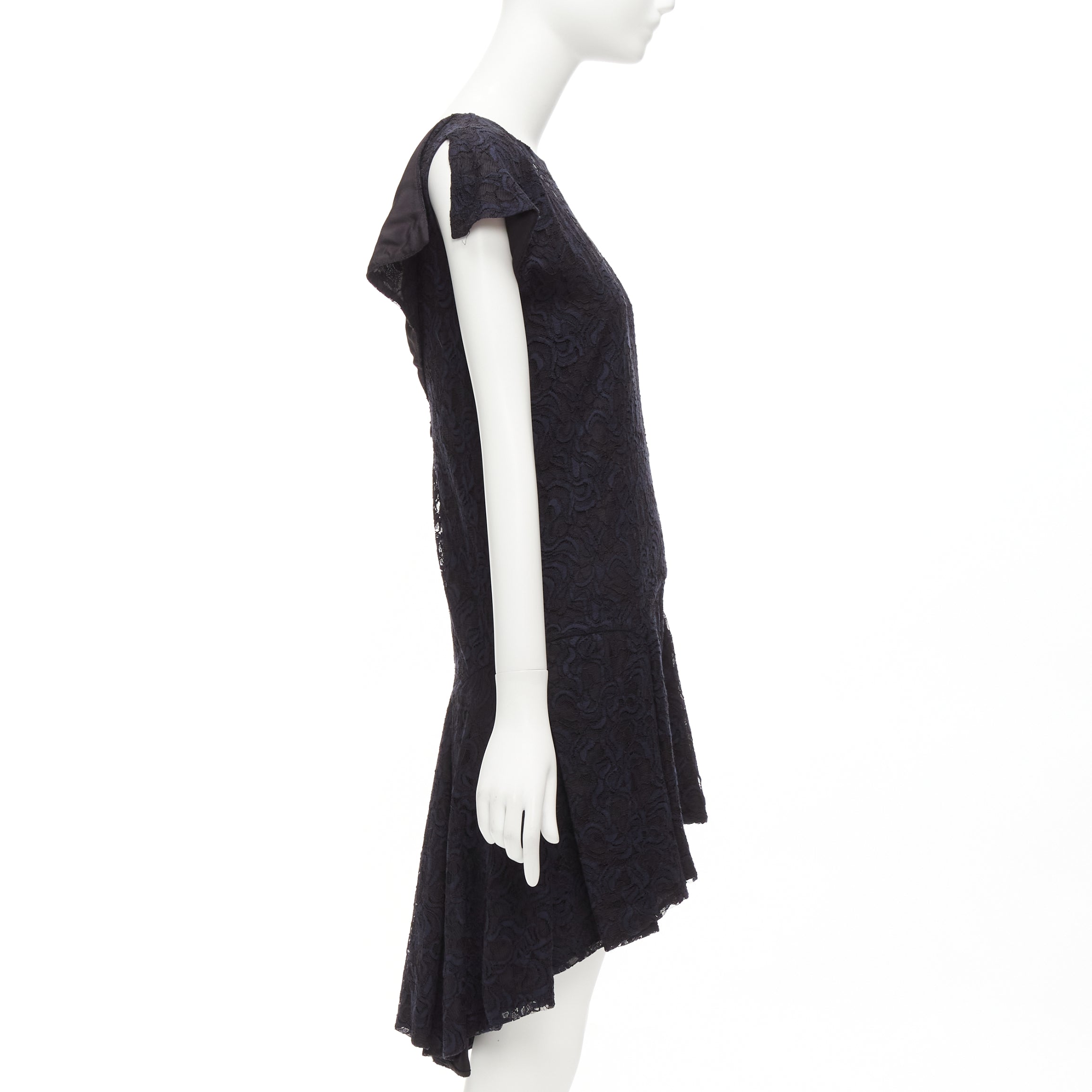 Dior Overlay Ruffle Dress - 4