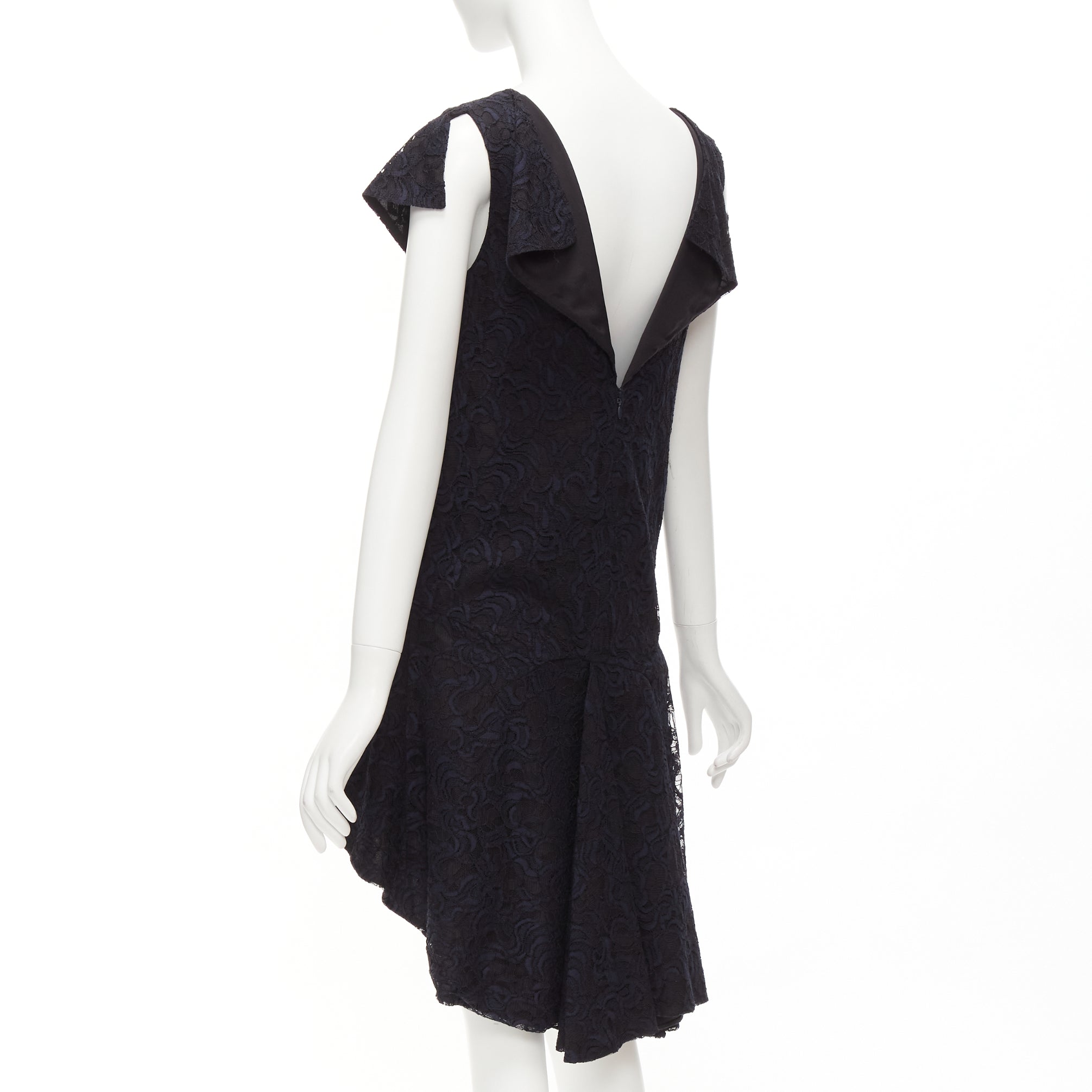 Dior Overlay Ruffle Dress - Detail 1