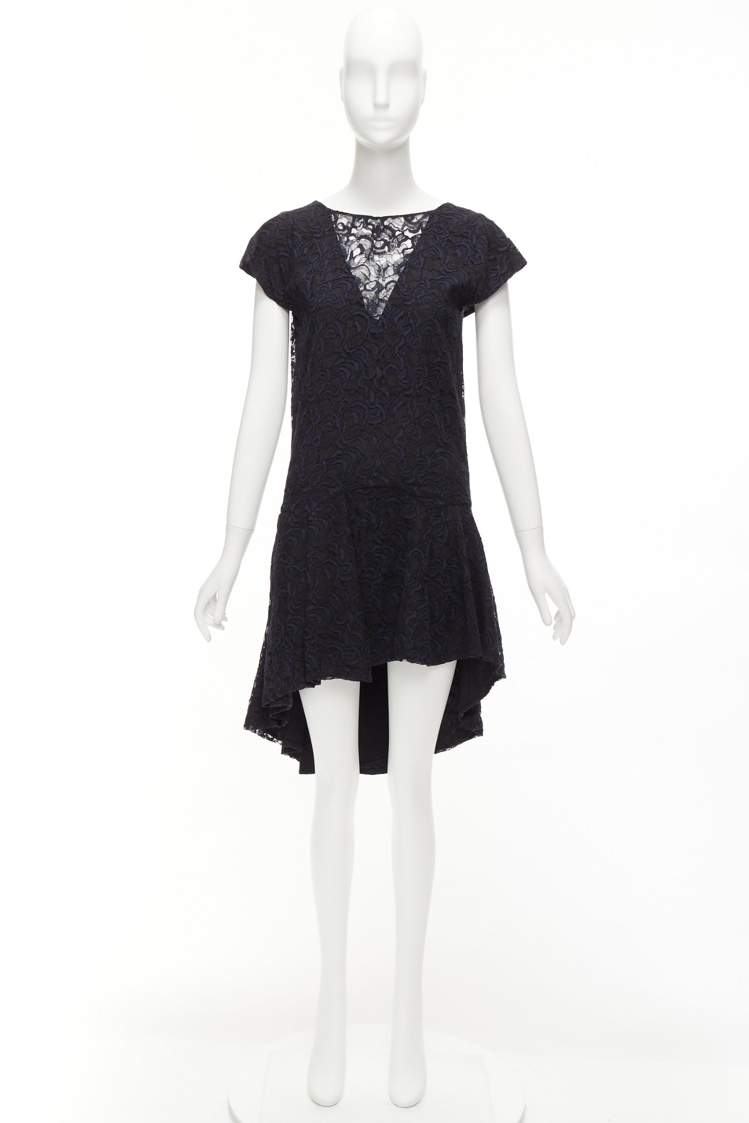 Dior Overlay Ruffle Dress - Image 11