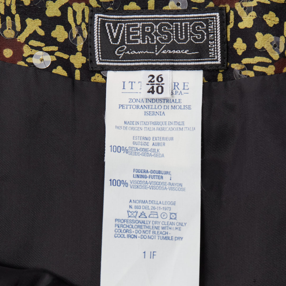 Versus Sequins Knee Skirt - Image 10