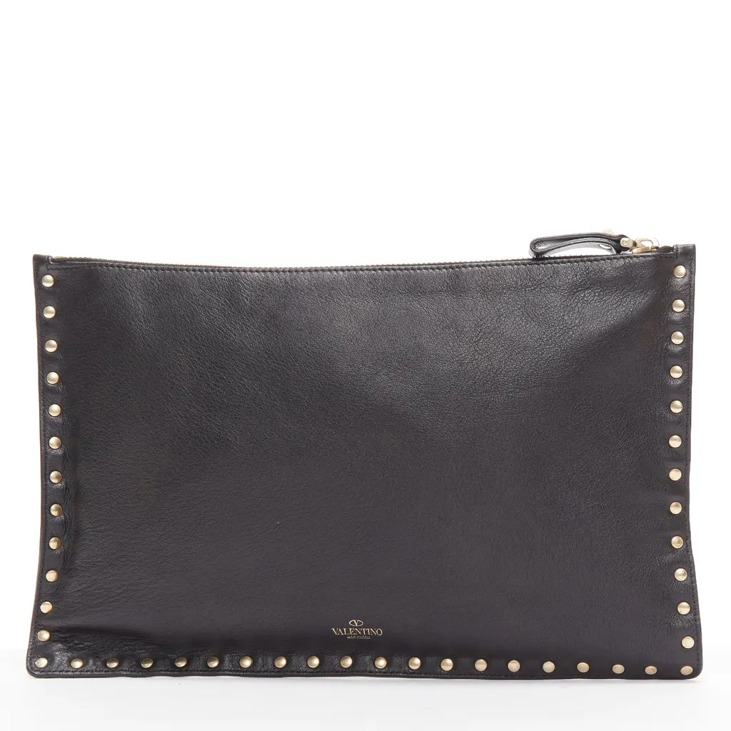 Valentino Rockstud Black Leather Very good - Front View