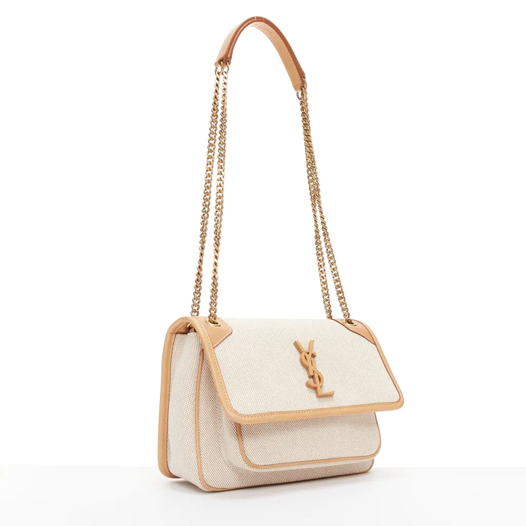 Saint Laurent Niki Beige Leather Very good - Inside View