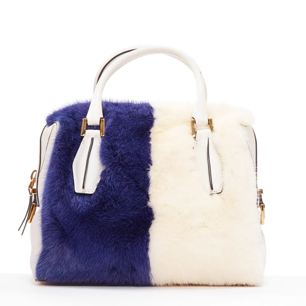Tod's D-Cube Blue Leather Good - Box View