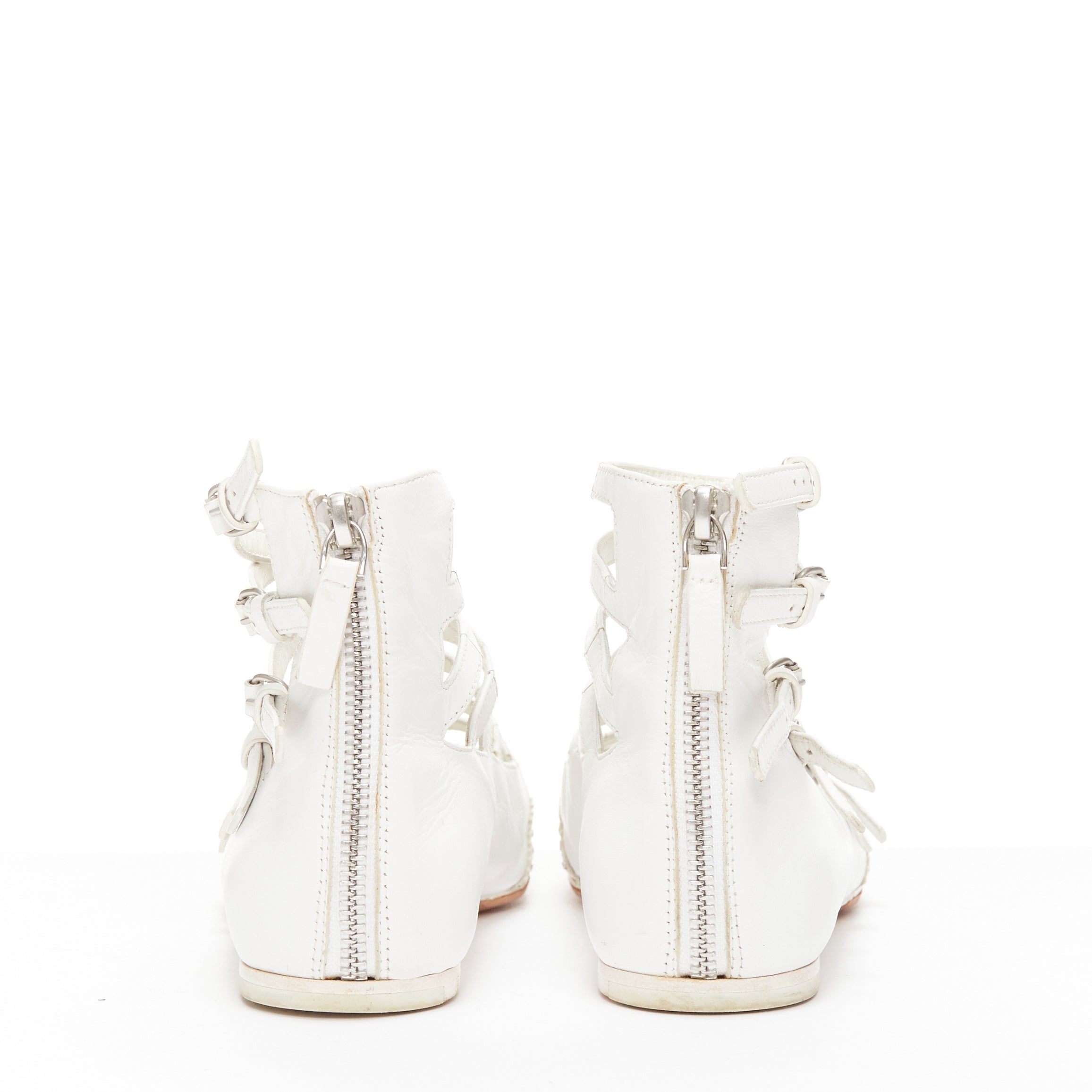 Veronique Branquinho Bow Trim Ballerina Flats - Side view