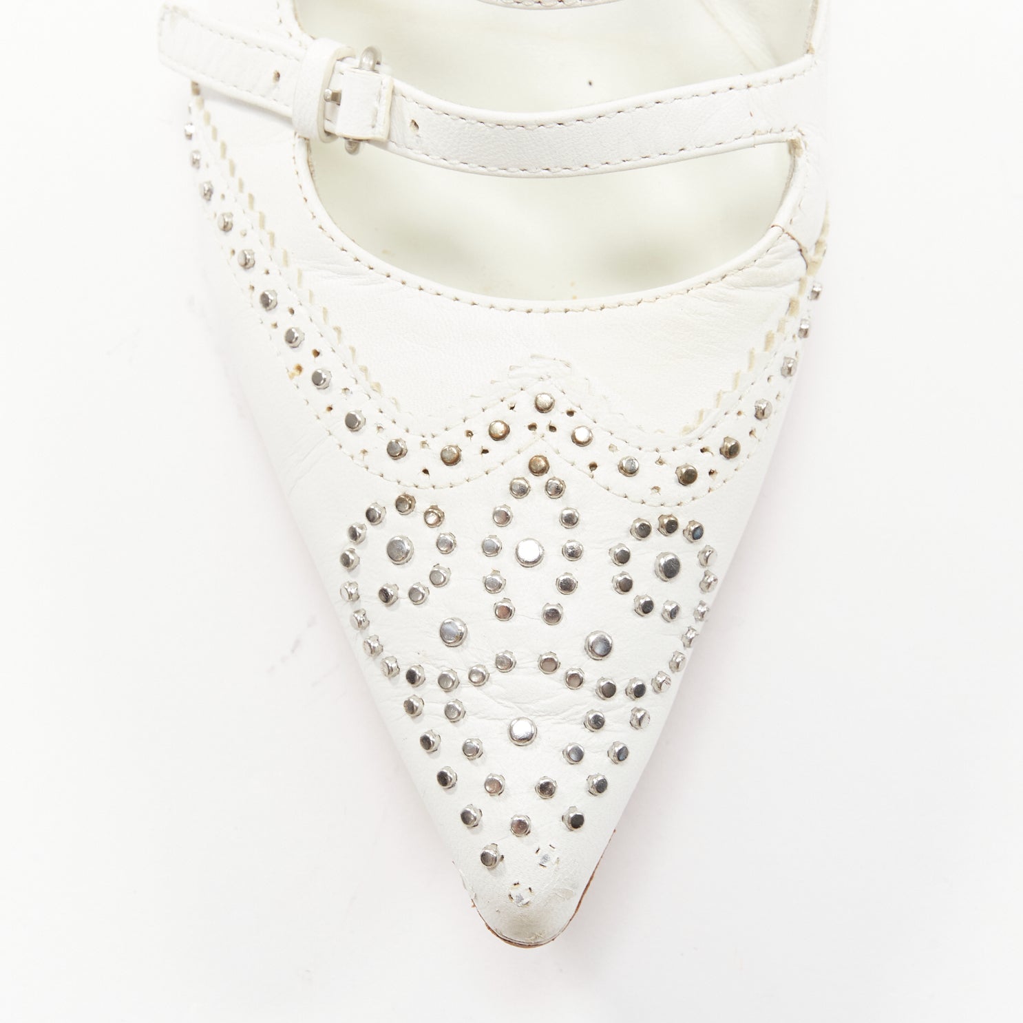 Veronique Branquinho Bow Trim Ballerina Flats - Detail 1