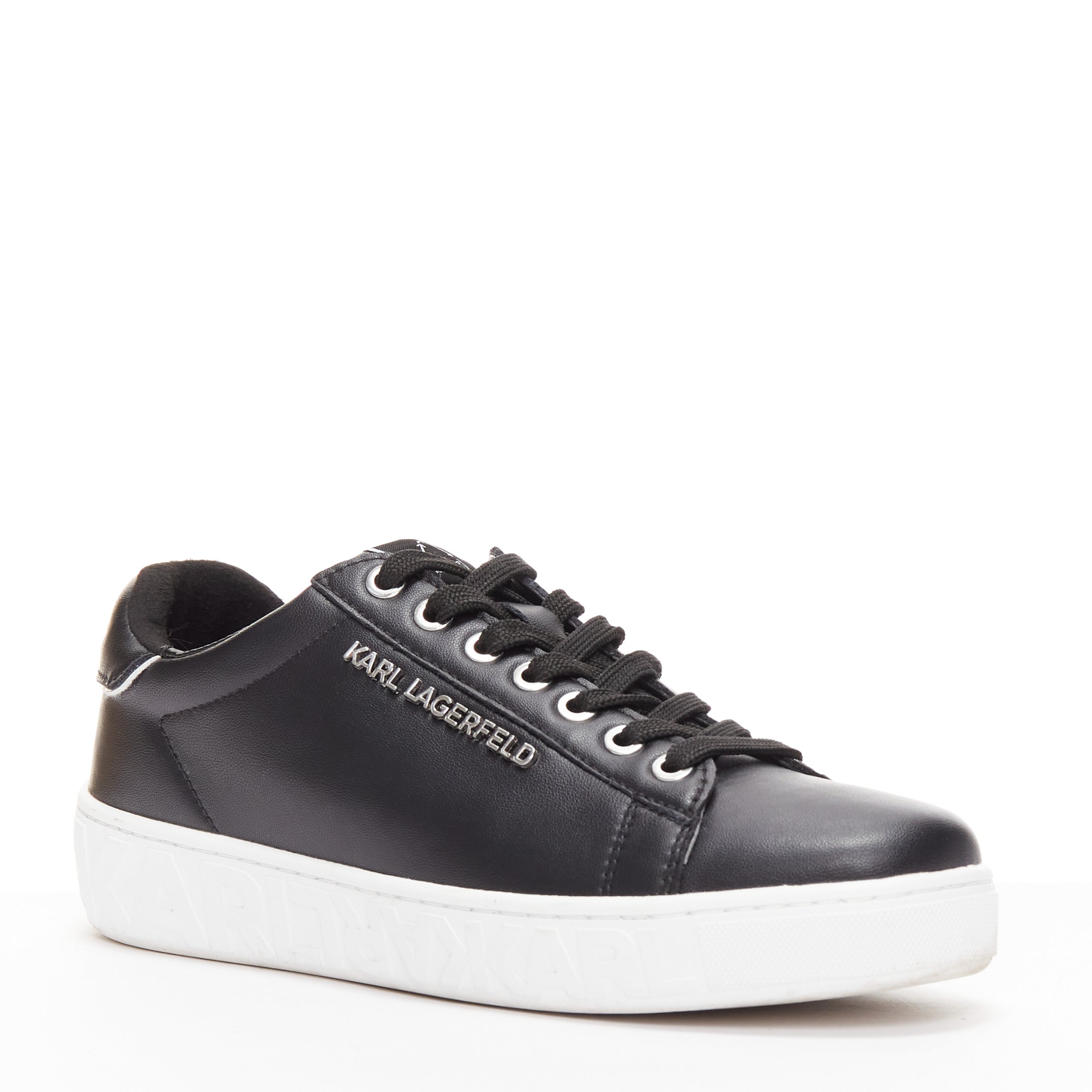 Karl Lagerfeld Chunky Lace Sneakers - Back view