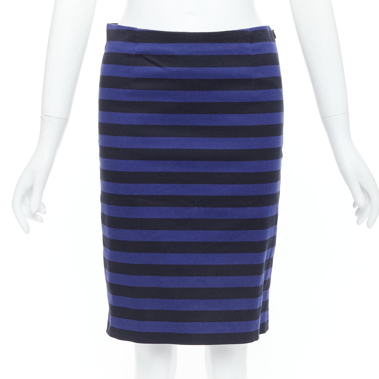 Prada Striped Pencil Skirt