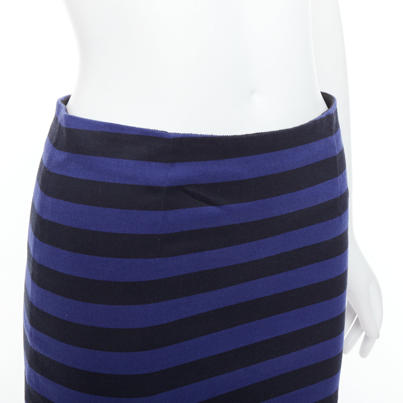 Prada Striped Pencil Skirt - Back view