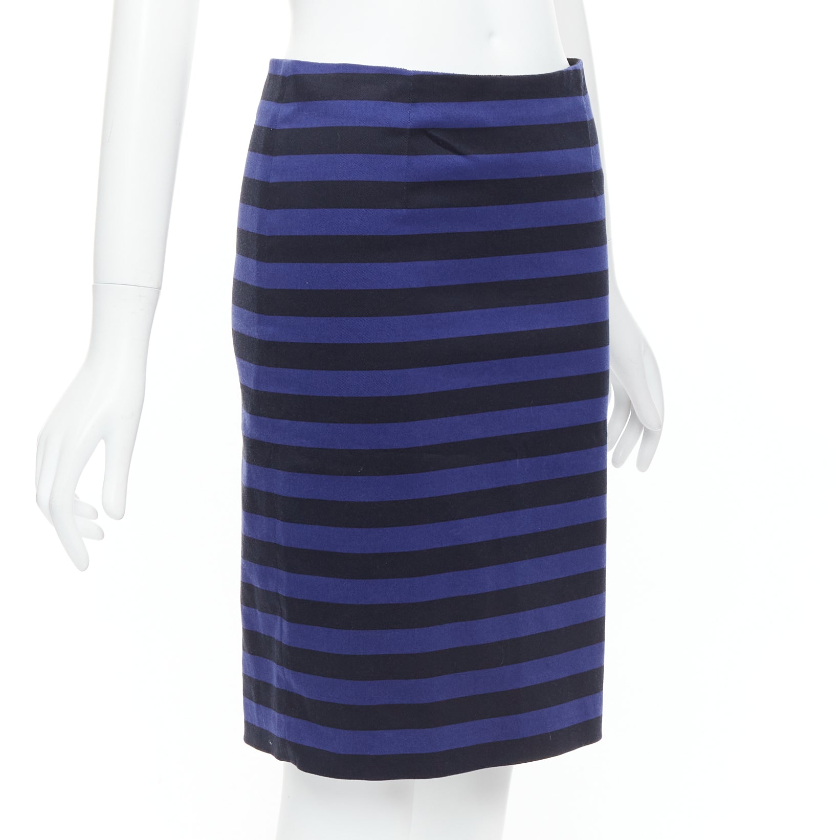 Prada Striped Pencil Skirt - Image 6