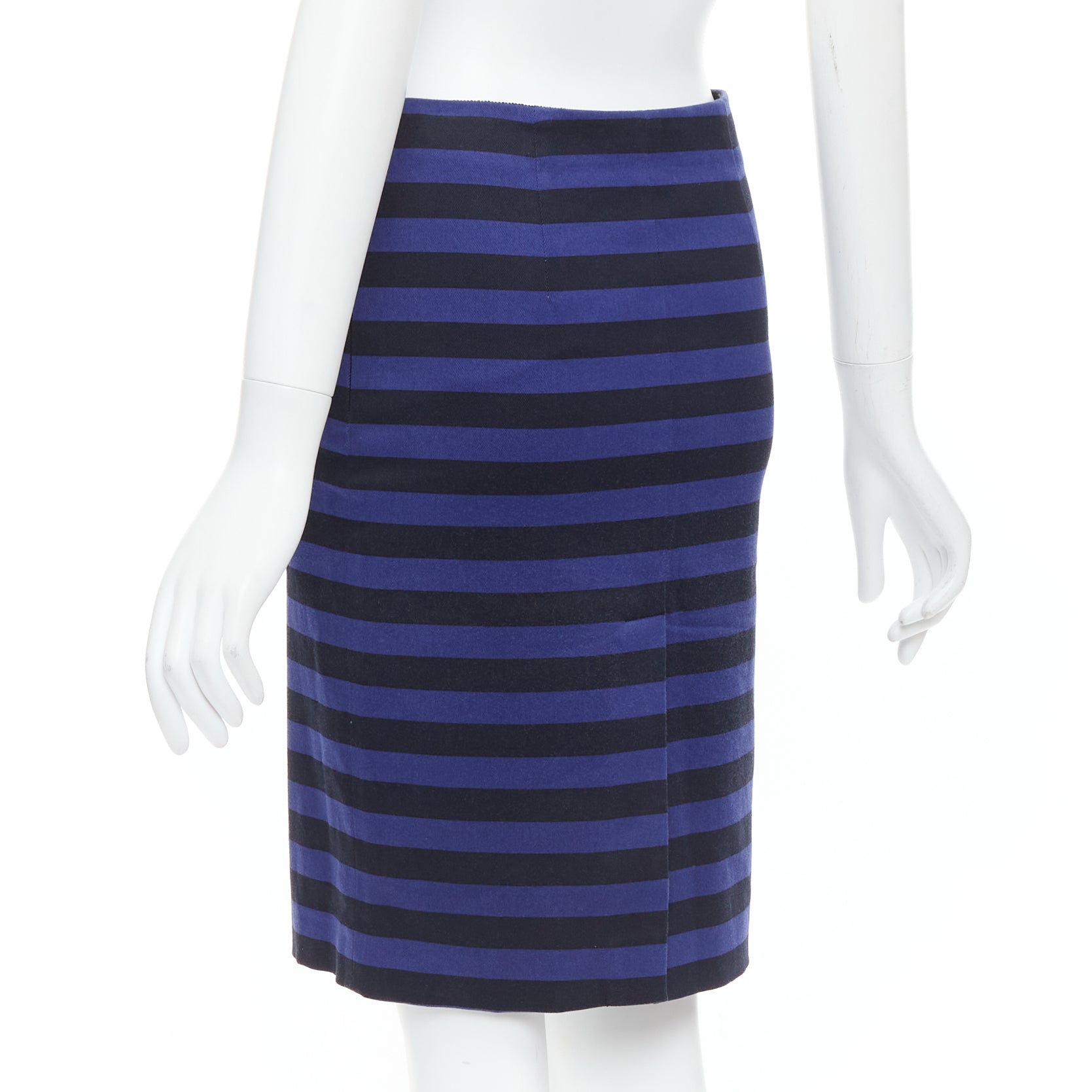 Prada Striped Pencil Skirt - Detail 1