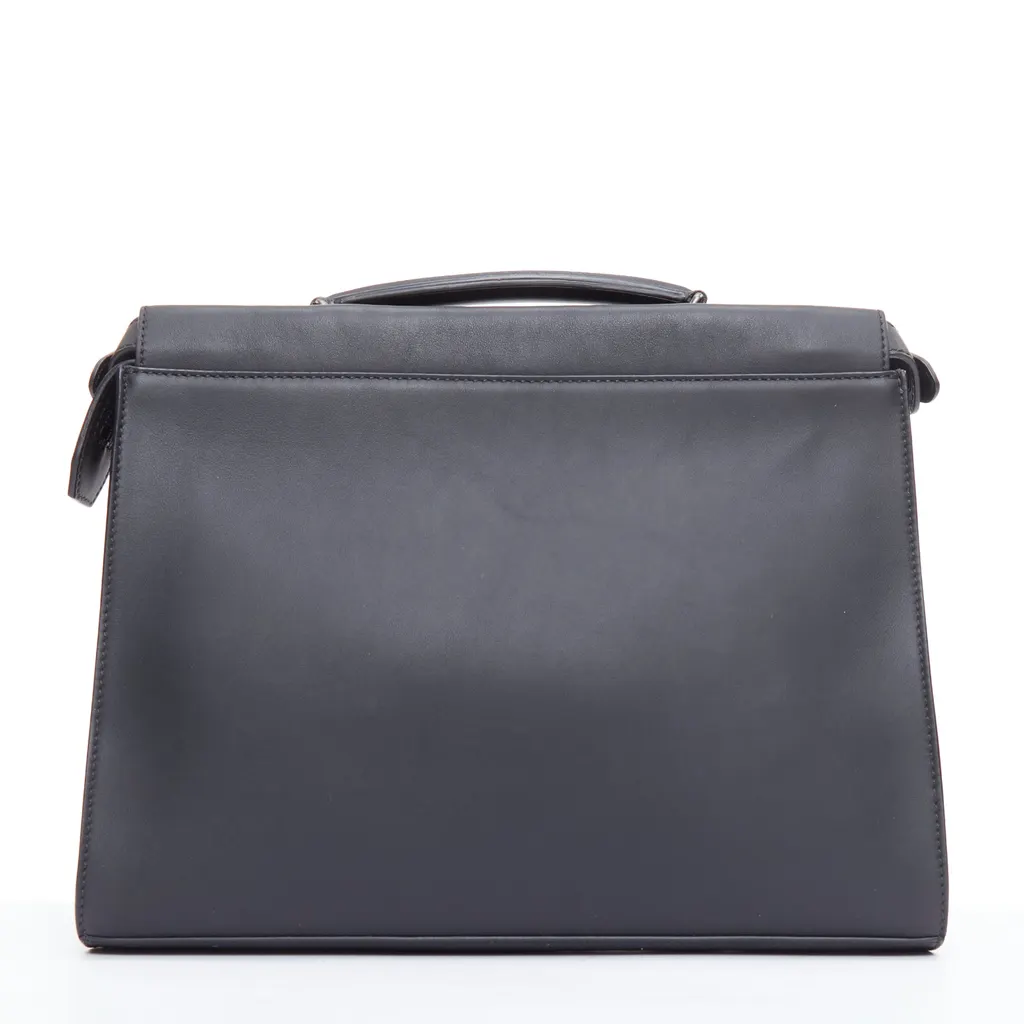 Fendi Peekaboo Black Leather Good - Model View