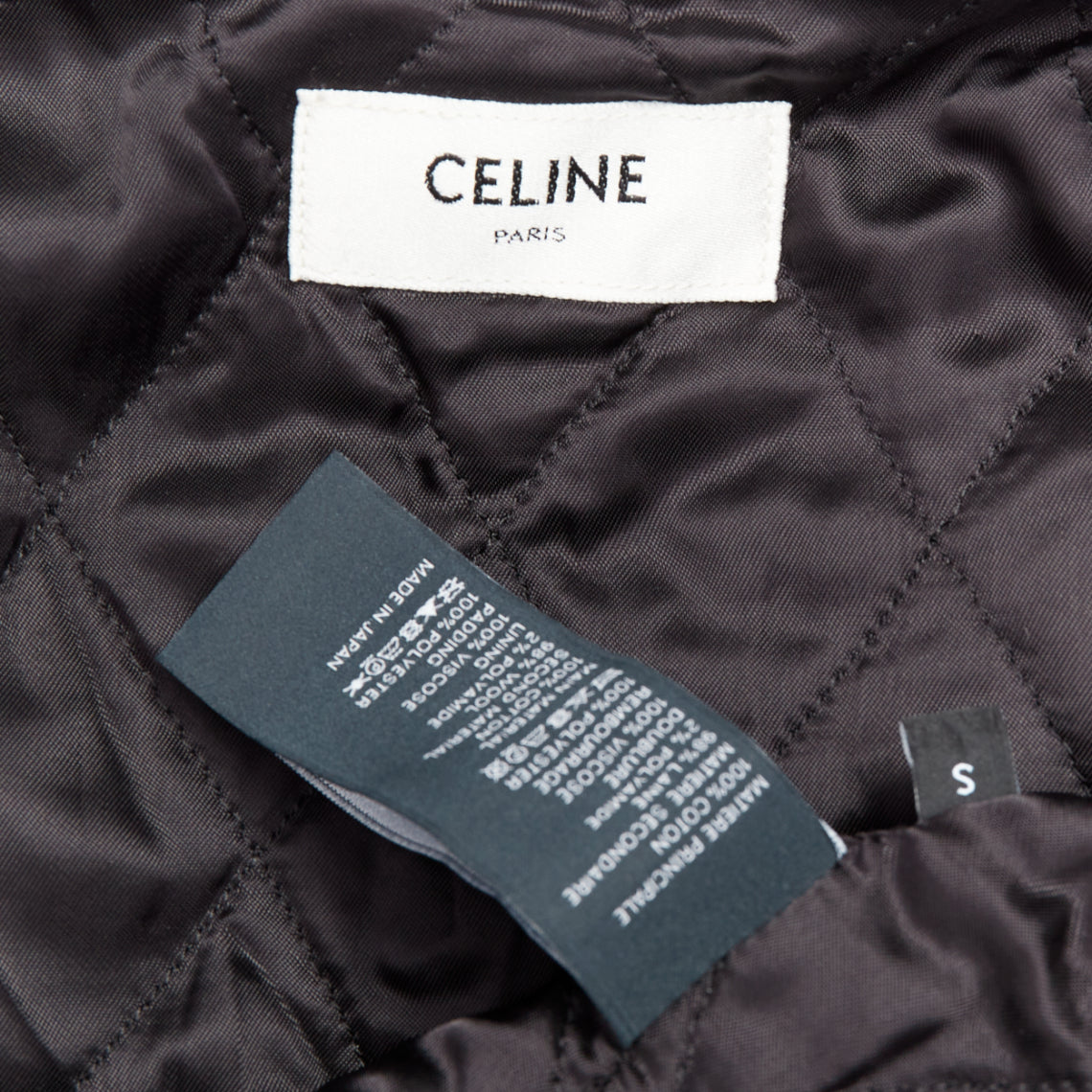 Celine Zebra Wool Patch Jacket - Image 11