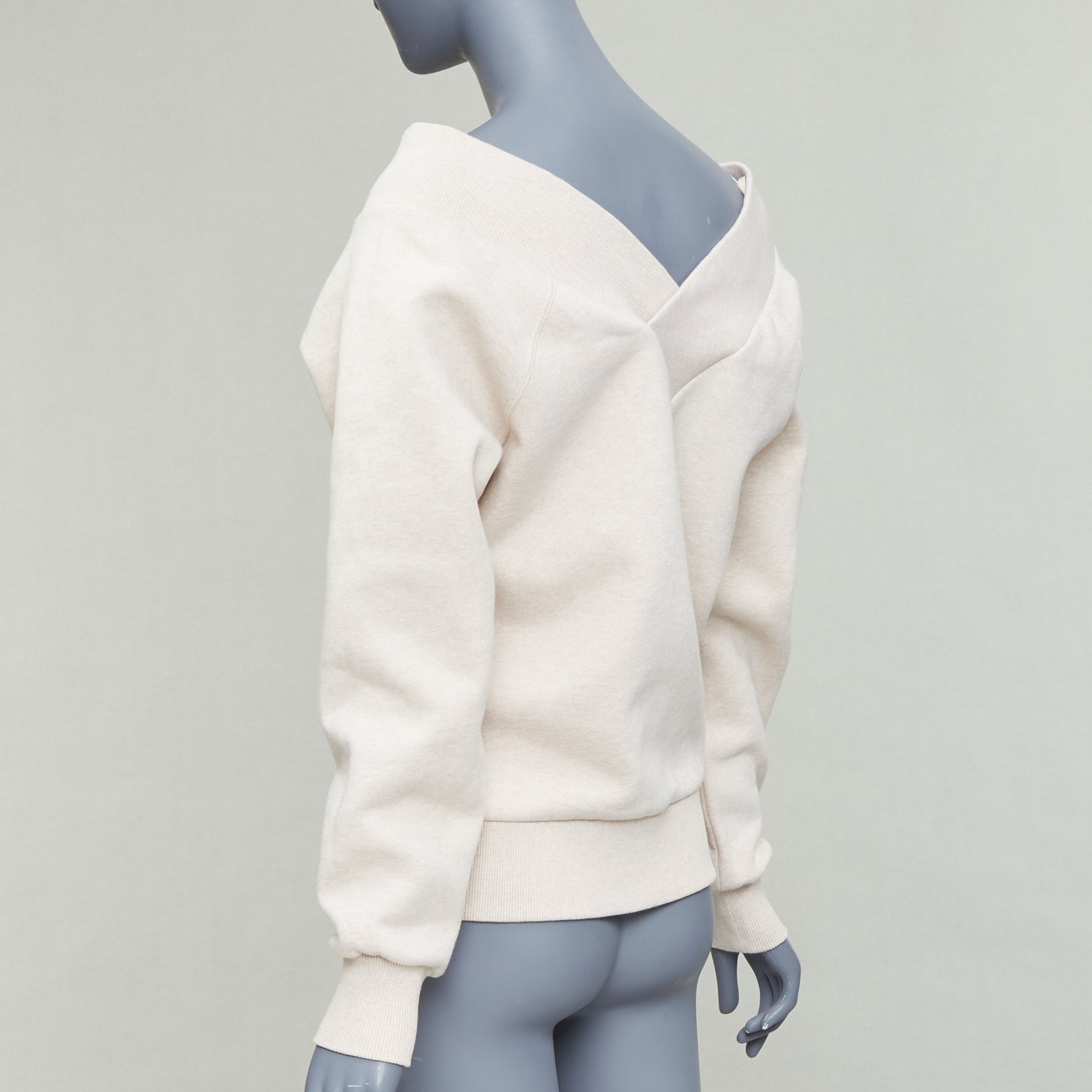 Burberry Off Shoulder Sweater - Detail 1