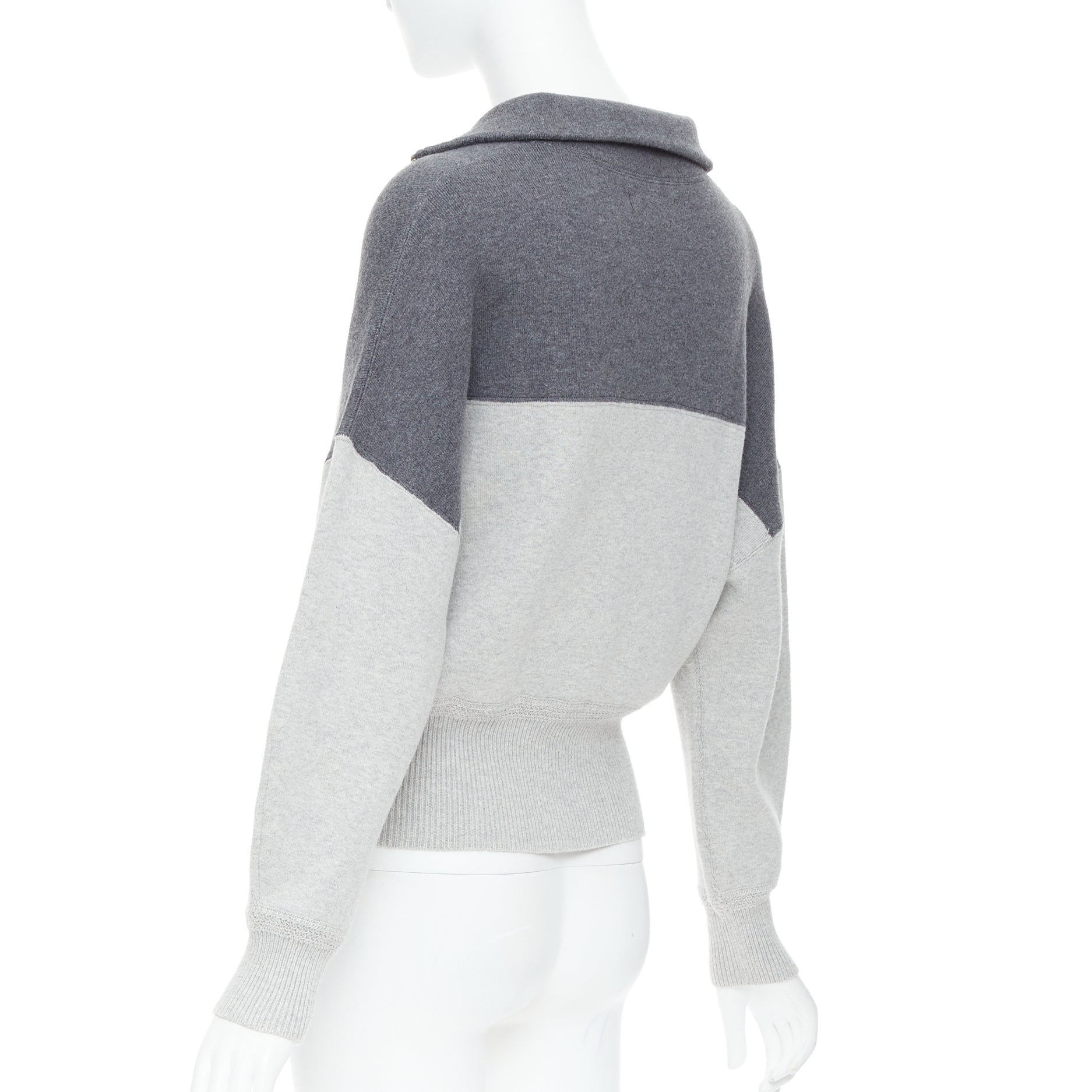 Isabel Marant Logo Half Zip Jumper - Detail 1