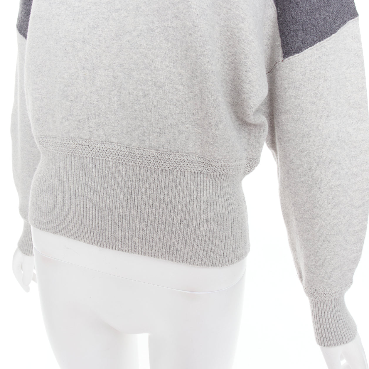 Isabel Marant Logo Half Zip Jumper - Detail 2