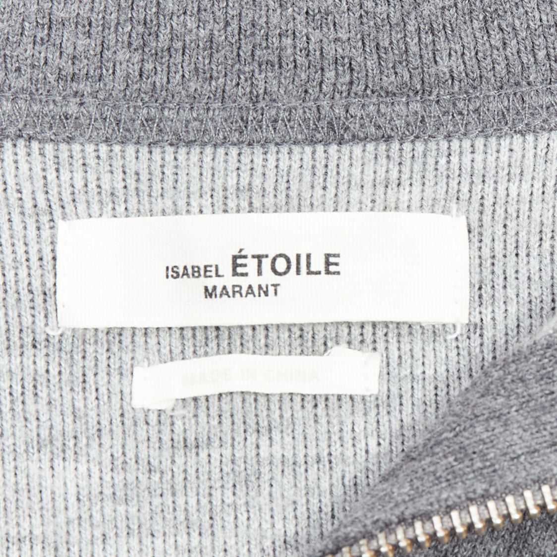 Isabel Marant Logo Half Zip Jumper - Image 10
