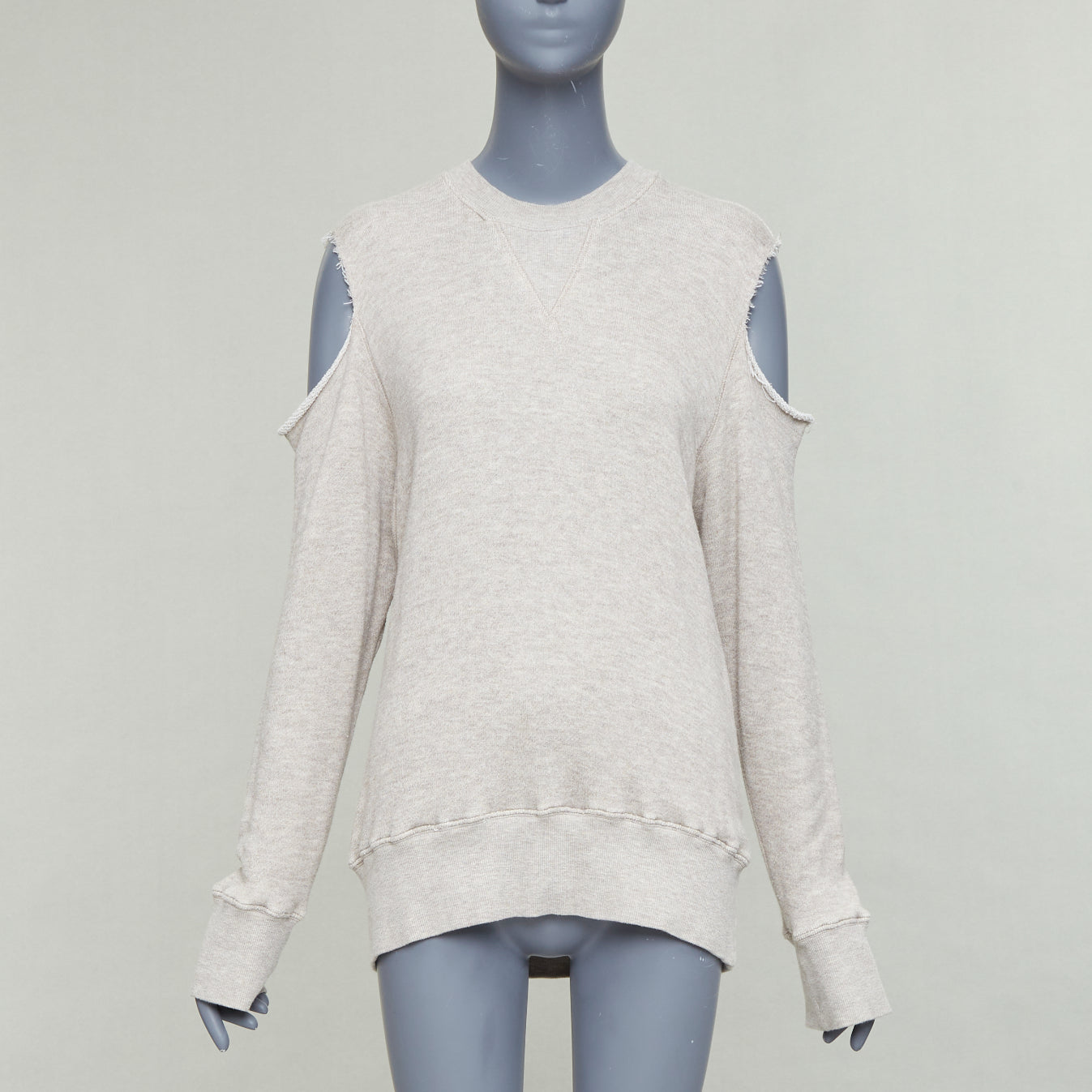 Bassike Washed Cut Out Sweat - Image 6