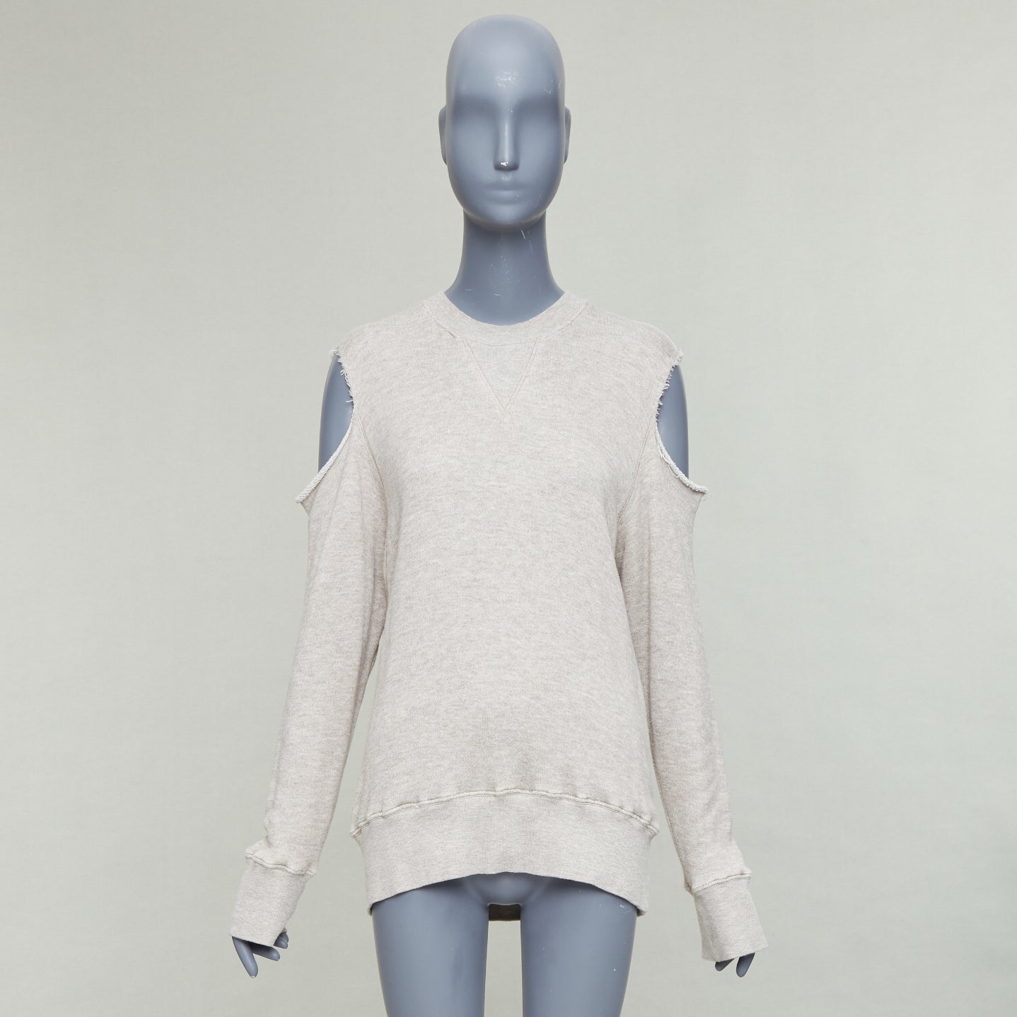 Bassike Washed Cut Out Sweat - Image 11