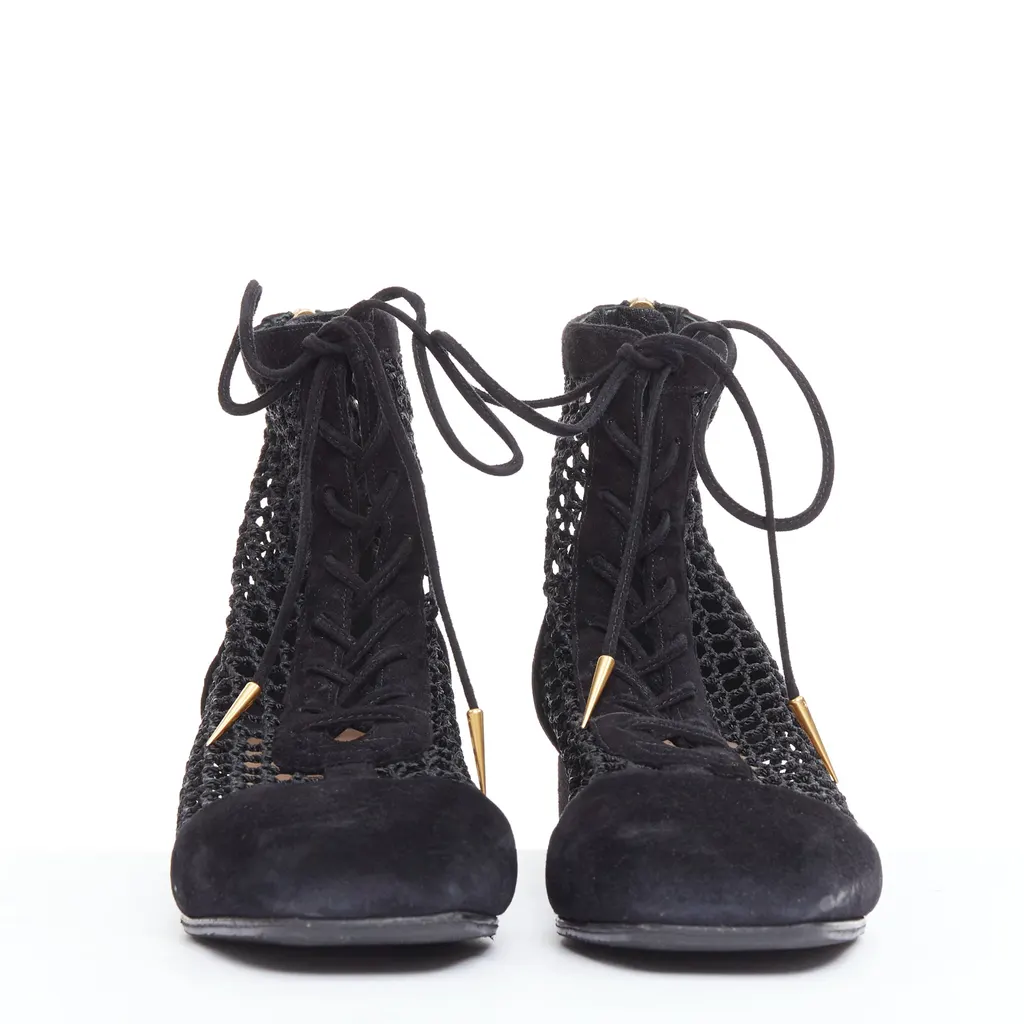 Dior Naughtily-D Black Suede Good - Inside View