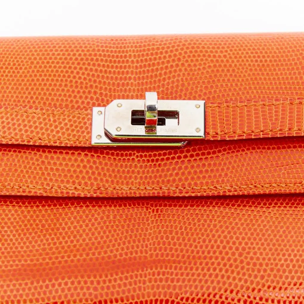 Hermès Kelly Short Orange Leather Fair - Box View