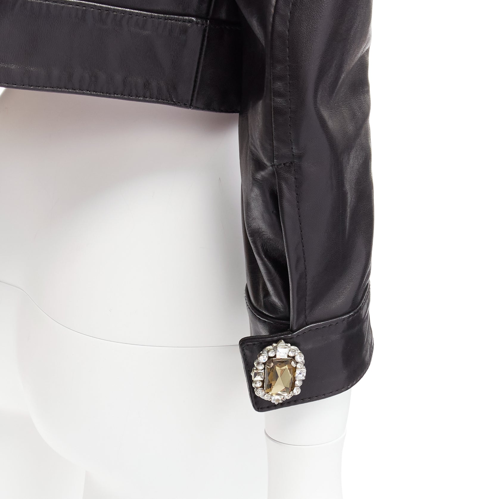 Dsquared2 Asymmetric Fur Jacket - Detail 2