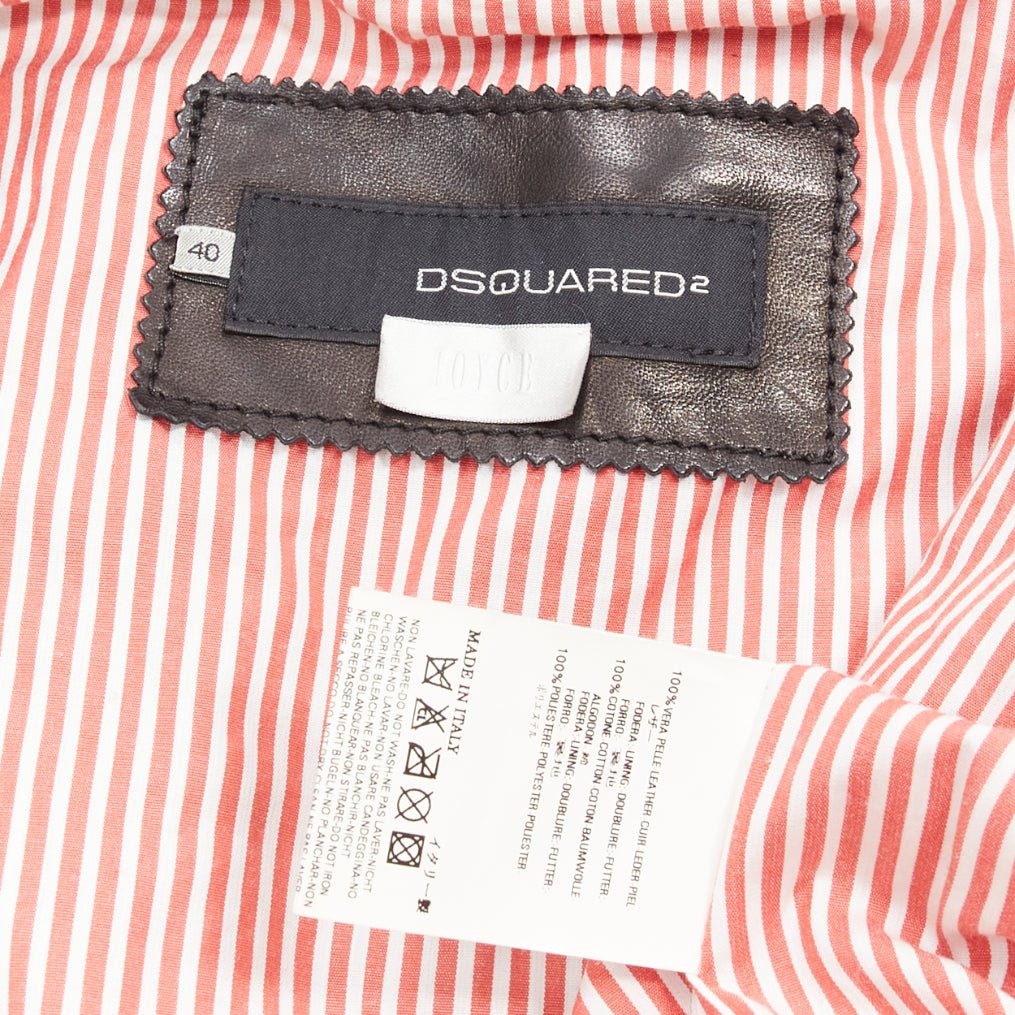 Dsquared2 Asymmetric Fur Jacket - Image 10