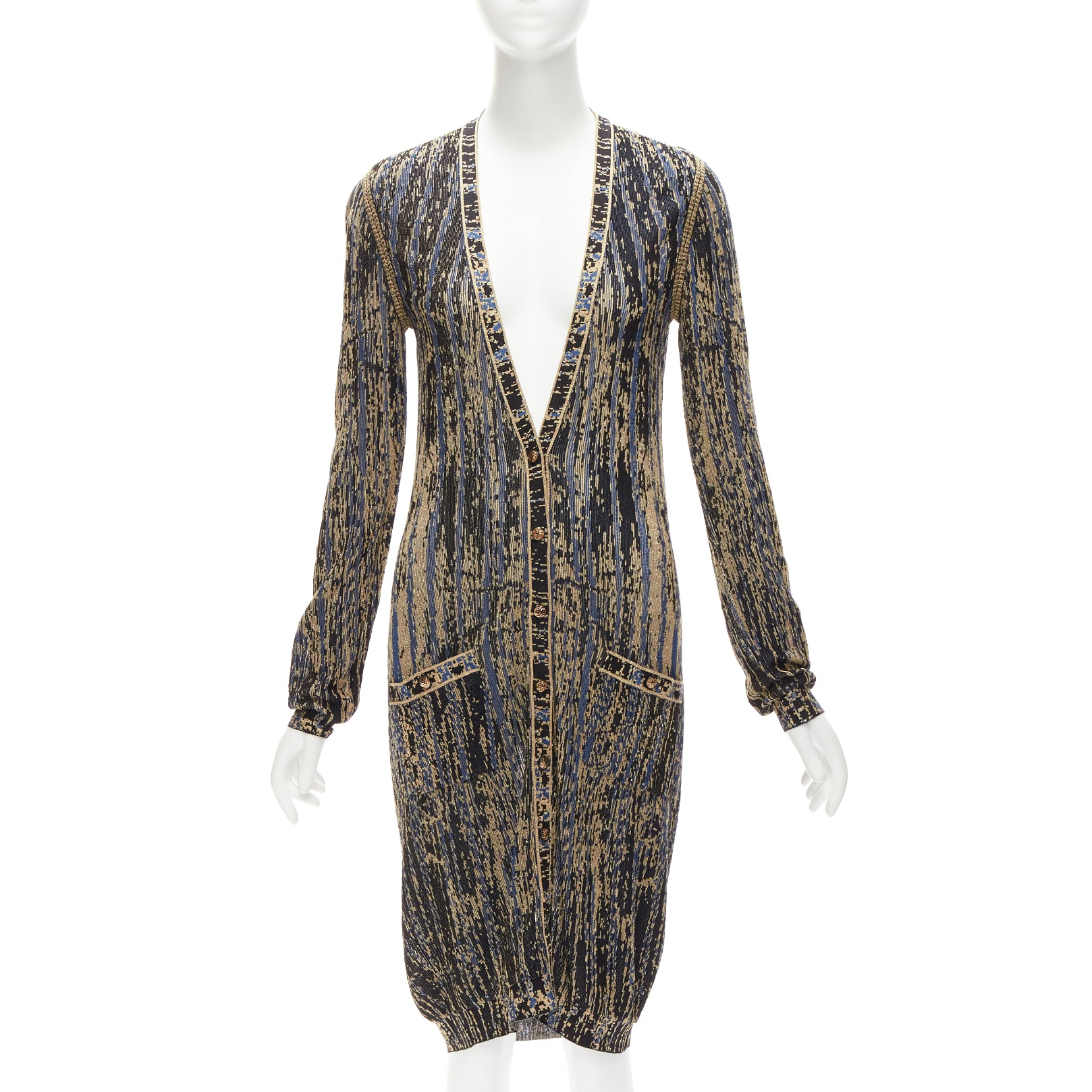 Chanel Metallic Lurex Cardigan