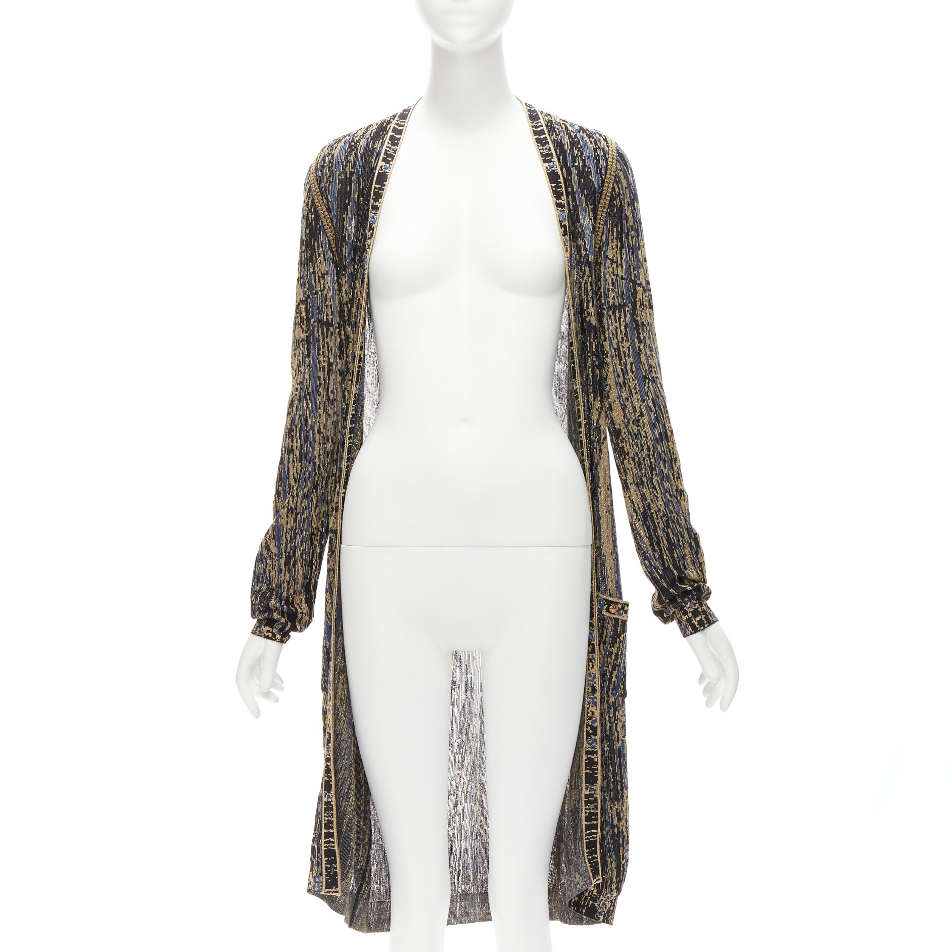 Chanel Metallic Lurex Cardigan - Image 6