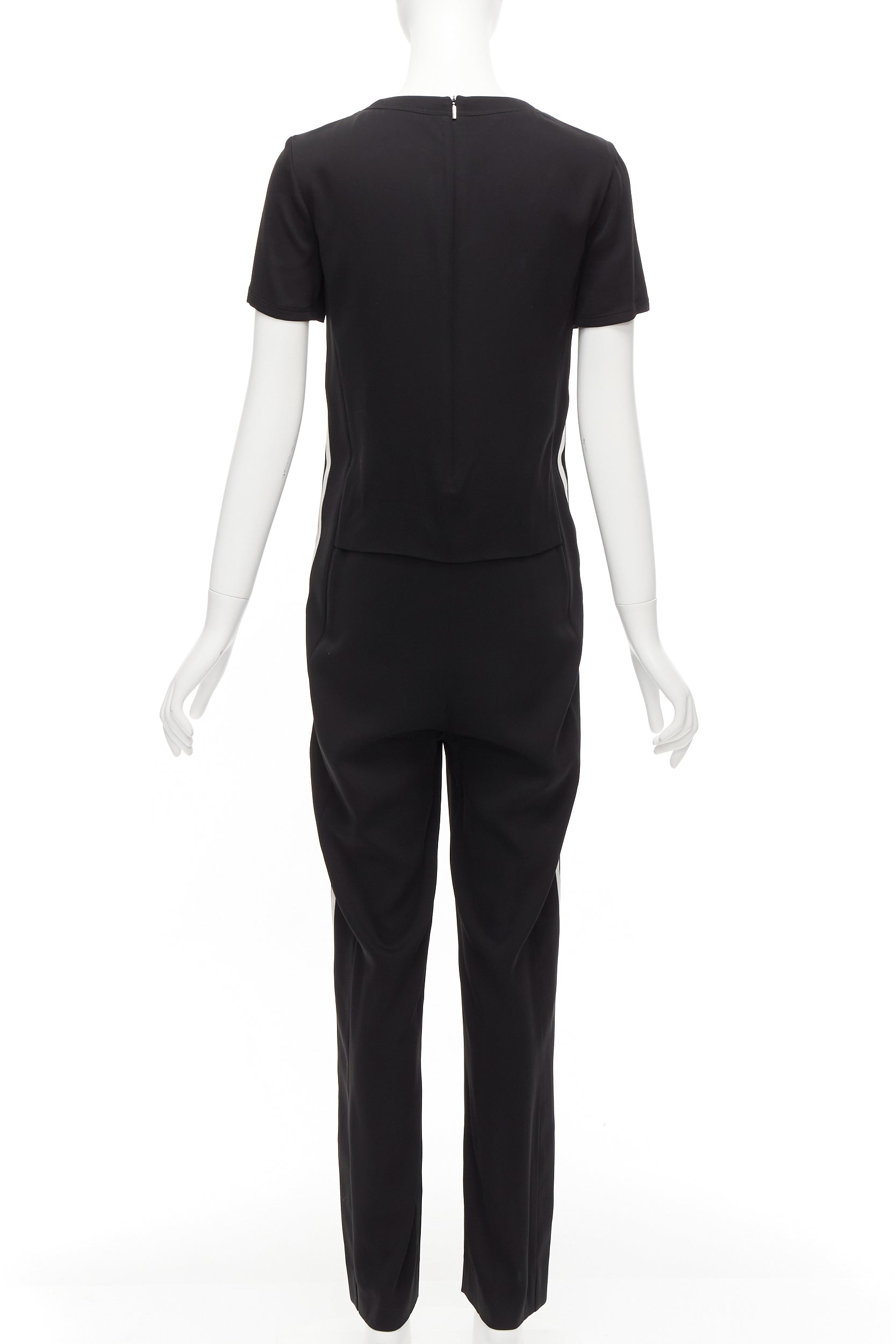 Neil Barrett Layered Striped Jumpsuit - Side view