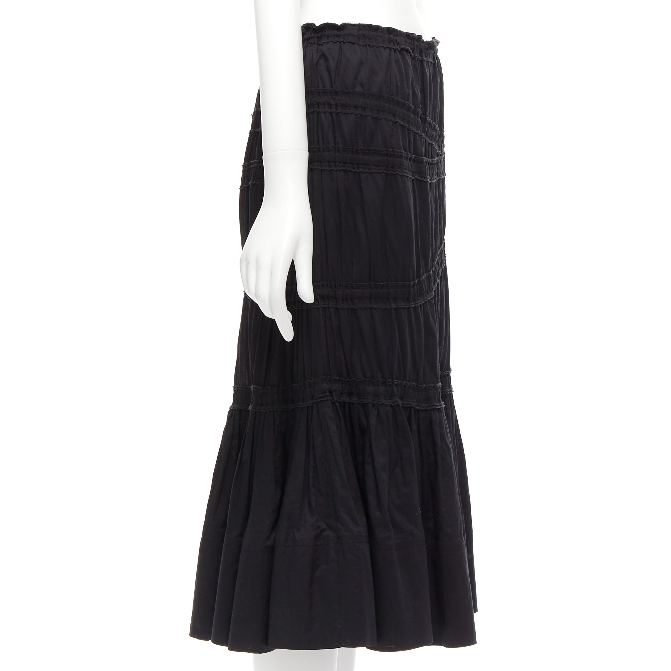Yves Saint Laurent Shirred Flute Skirt - 4